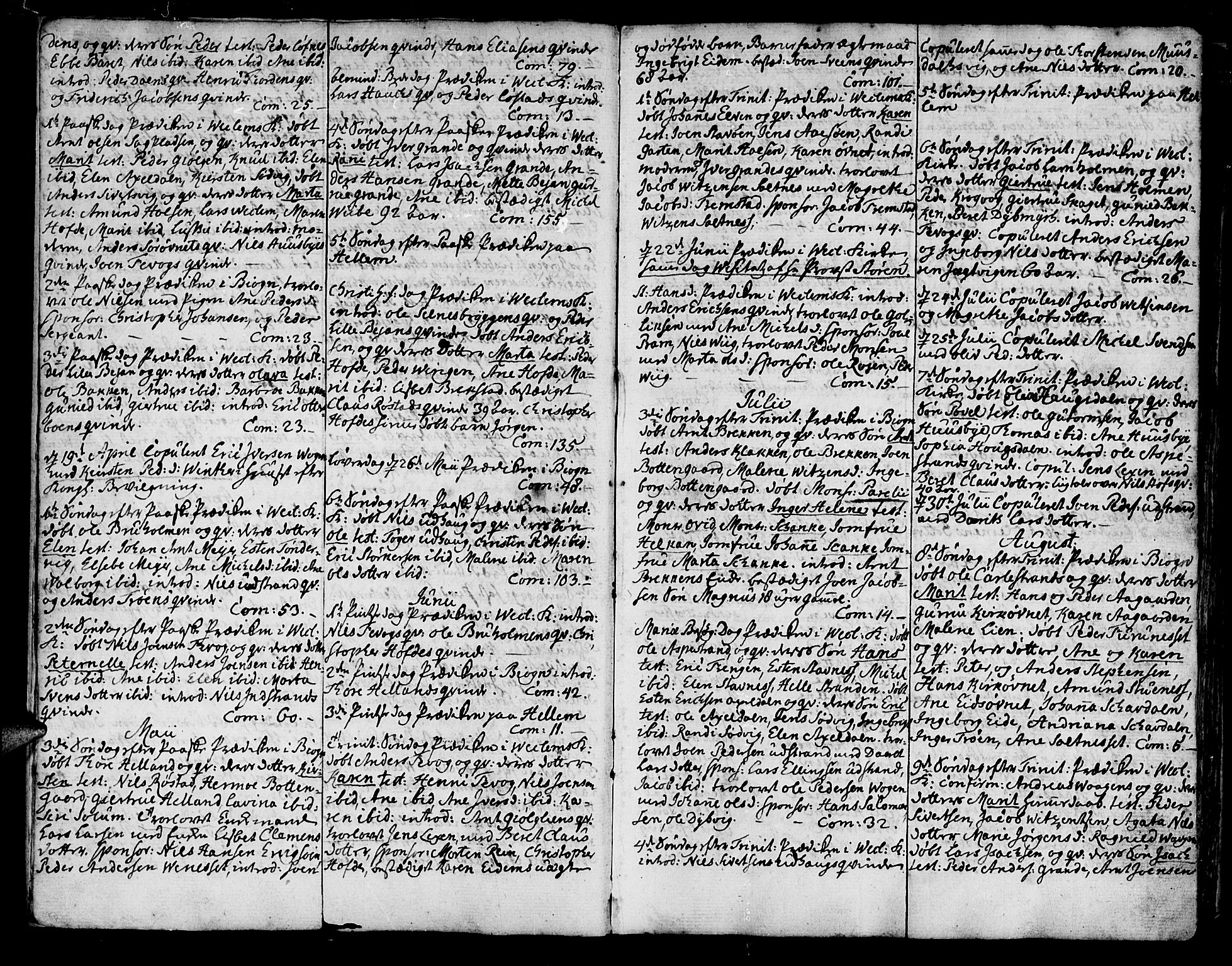 Ministerialprotokoller, klokkerbøker og fødselsregistre - Sør-Trøndelag, AV/SAT-A-1456/659/L0733: Parish register (official) no. 659A03, 1767-1818