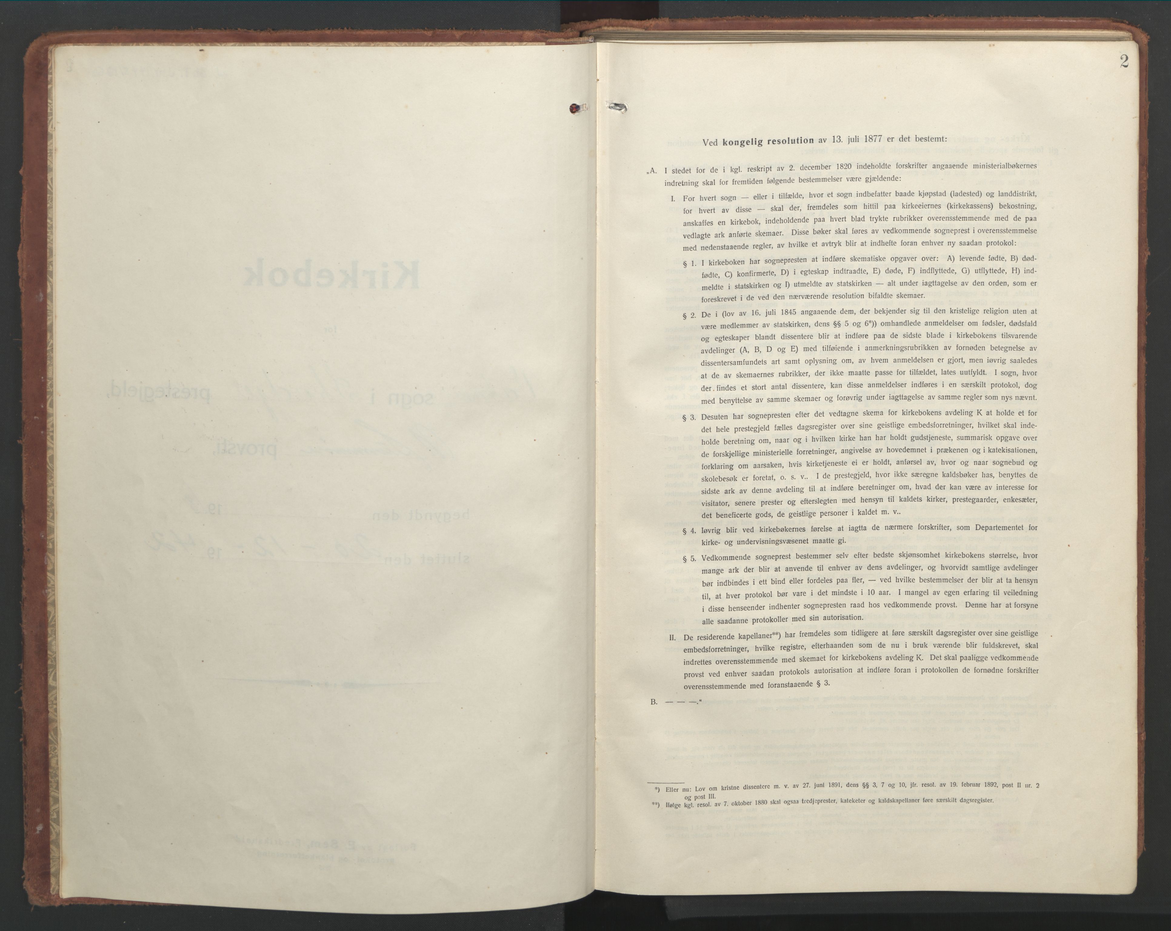 Ministerialprotokoller, klokkerbøker og fødselsregistre - Møre og Romsdal, AV/SAT-A-1454/525/L0378: Parish register (copy) no. 525C04, 1915-1947, p. 2