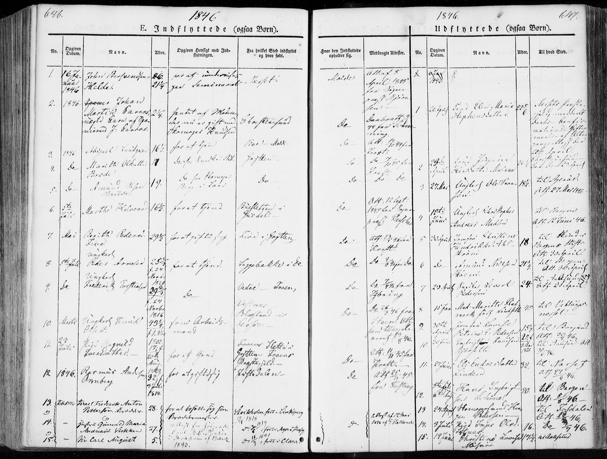 Ministerialprotokoller, klokkerbøker og fødselsregistre - Møre og Romsdal, SAT/A-1454/558/L0689: Parish register (official) no. 558A03, 1843-1872, p. 646-647
