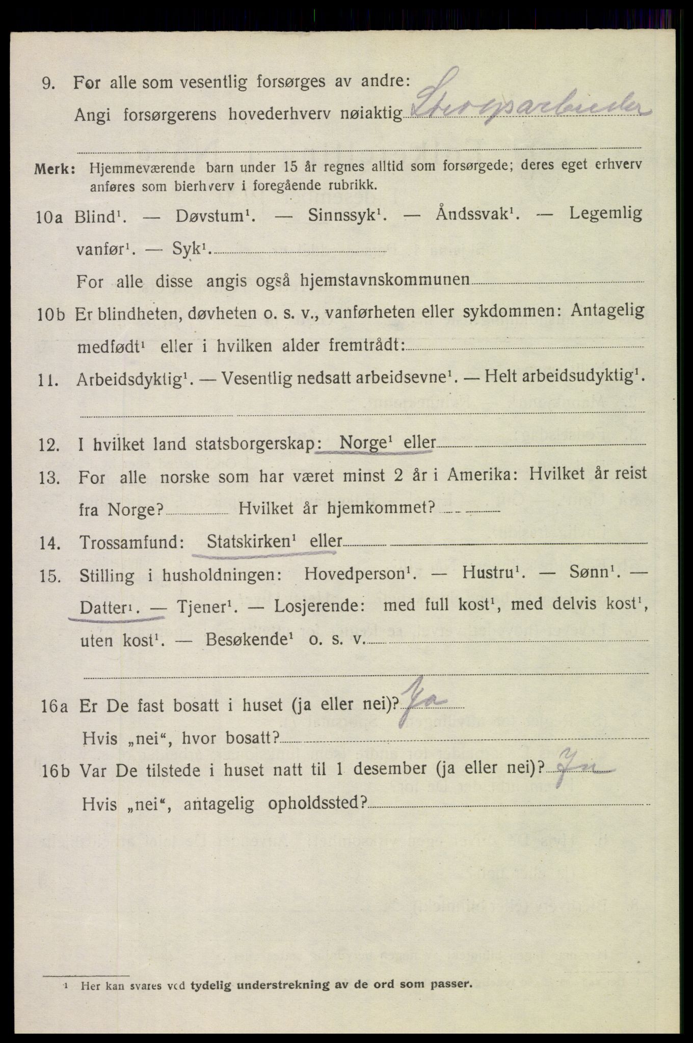 SAH, 1920 census for Stor-Elvdal, 1920, p. 8873