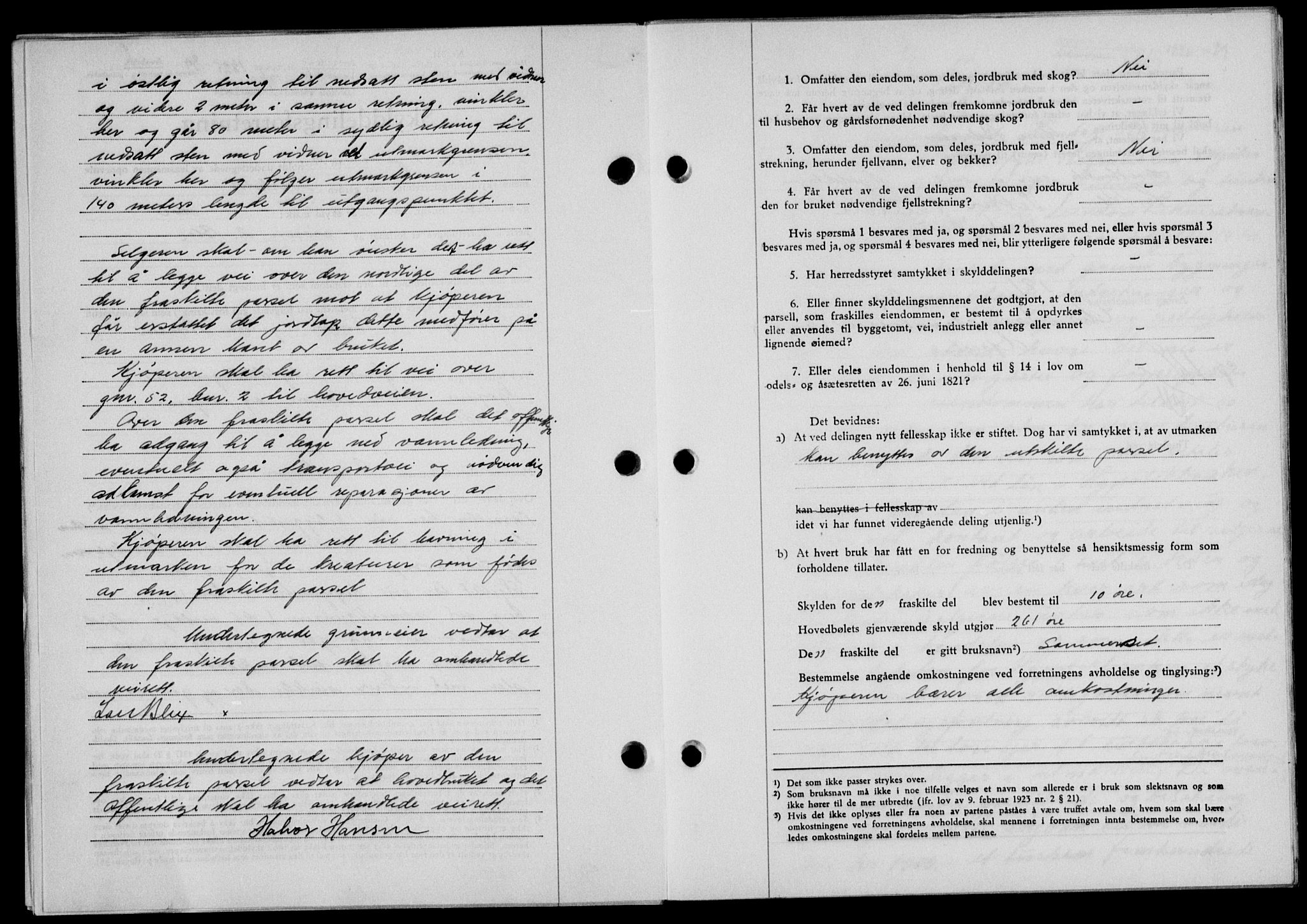 Lofoten sorenskriveri, SAT/A-0017/1/2/2C/L0005a: Mortgage book no. 5a, 1939-1939, Diary no: : 1225/1939