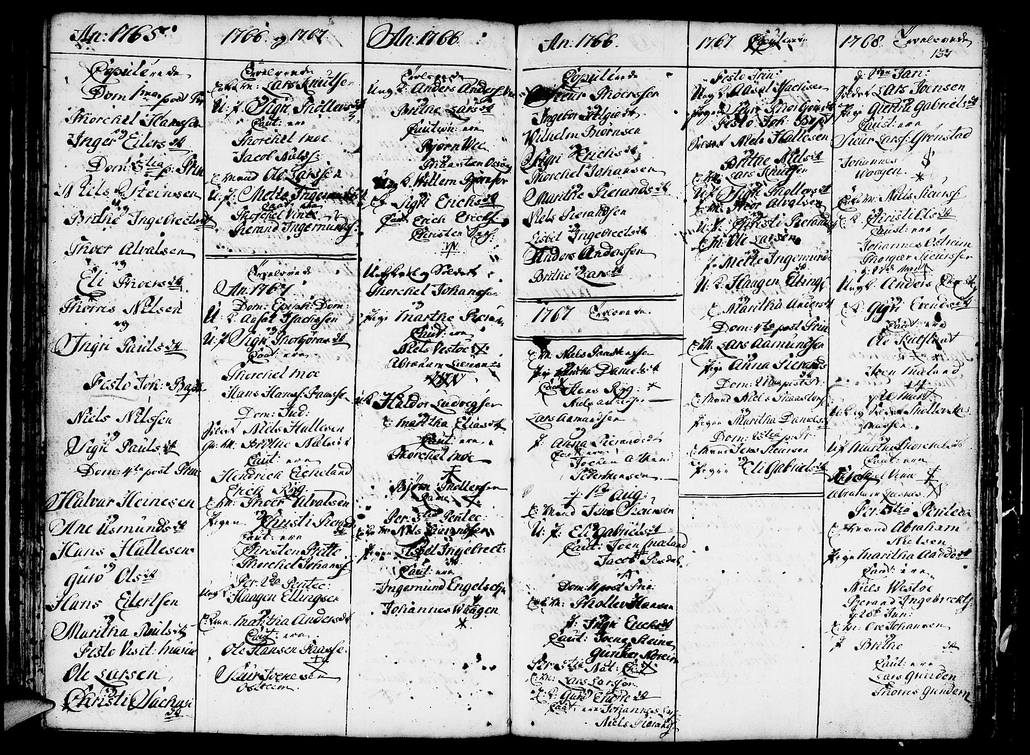 Etne sokneprestembete, SAB/A-75001/H/Haa: Parish register (official) no. A 3 /2, 1755-1782, p. 137