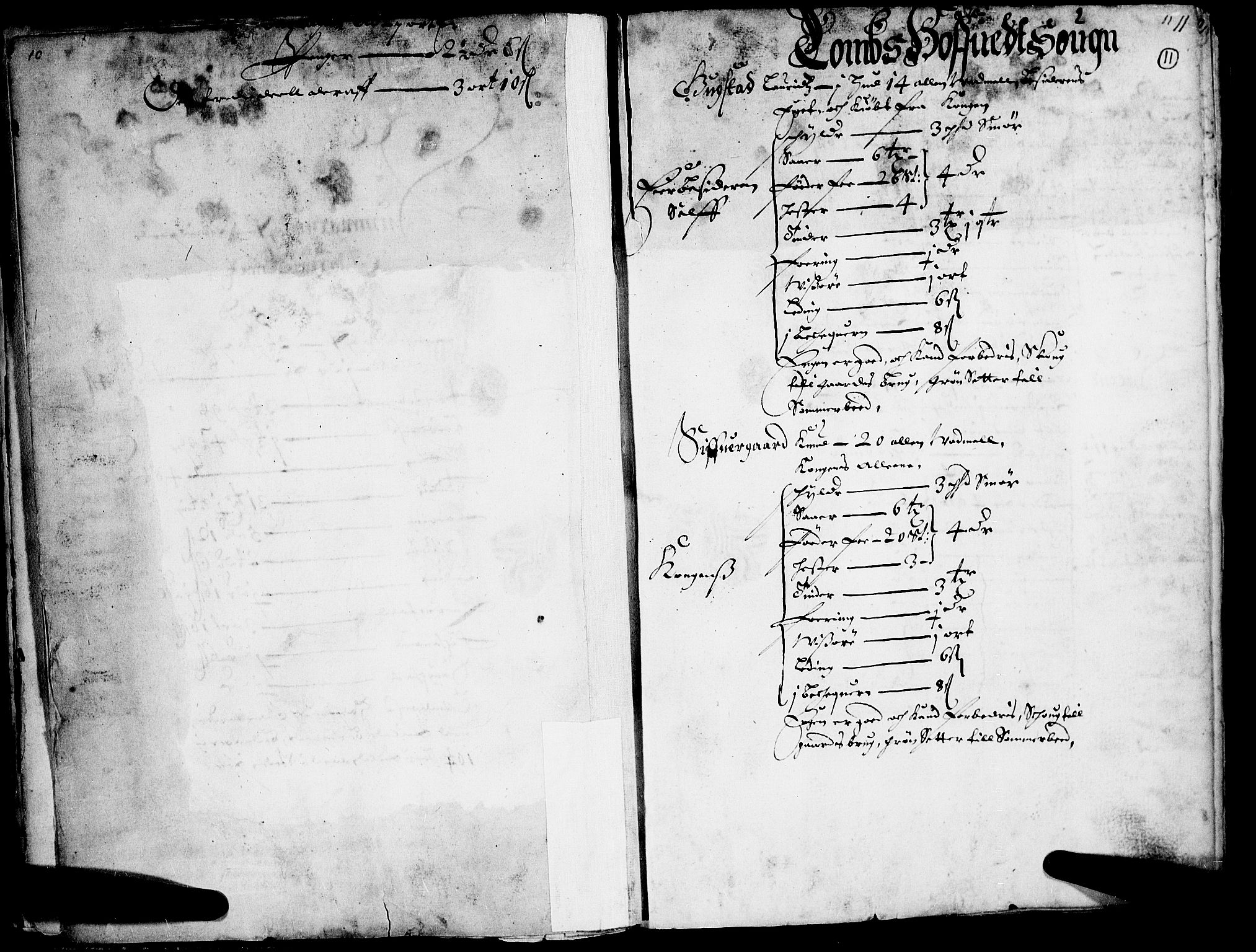 Rentekammeret inntil 1814, Realistisk ordnet avdeling, RA/EA-4070/N/Nb/Nba/L0014: Gudbrandsdalen fogderi, 1. del, 1668, p. 10b-11a