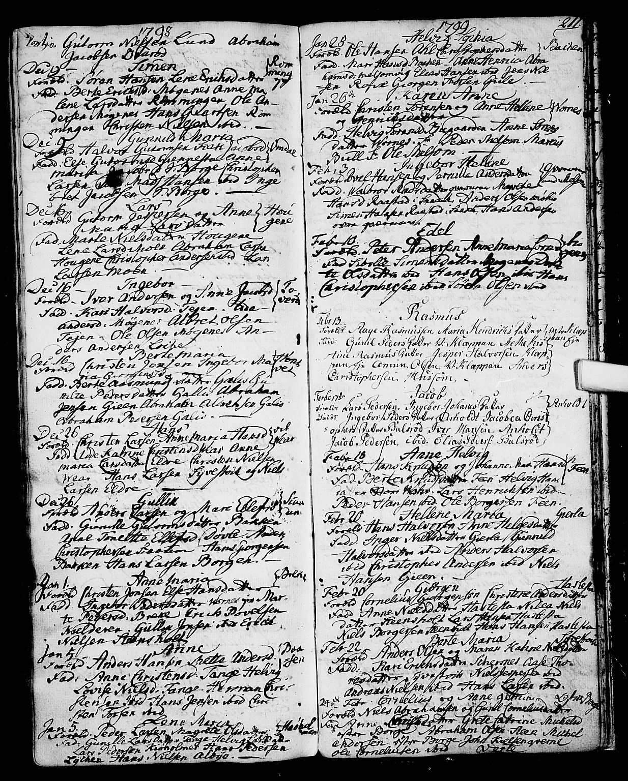 Stokke kirkebøker, AV/SAKO-A-320/F/Fa/L0003: Parish register (official) no. I 3, 1771-1803, p. 211