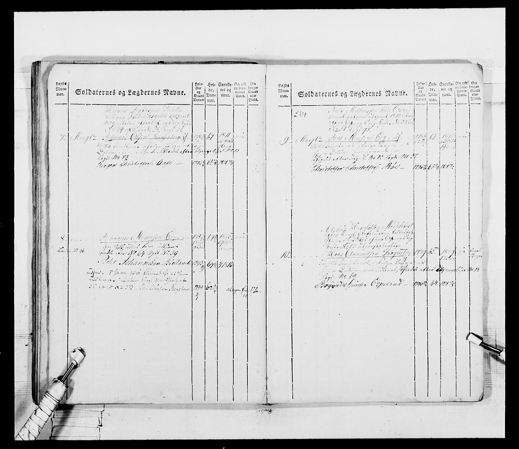 Generalitets- og kommissariatskollegiet, Det kongelige norske kommissariatskollegium, AV/RA-EA-5420/E/Eh/L0099: Bergenhusiske nasjonale infanteriregiment, 1812, p. 335