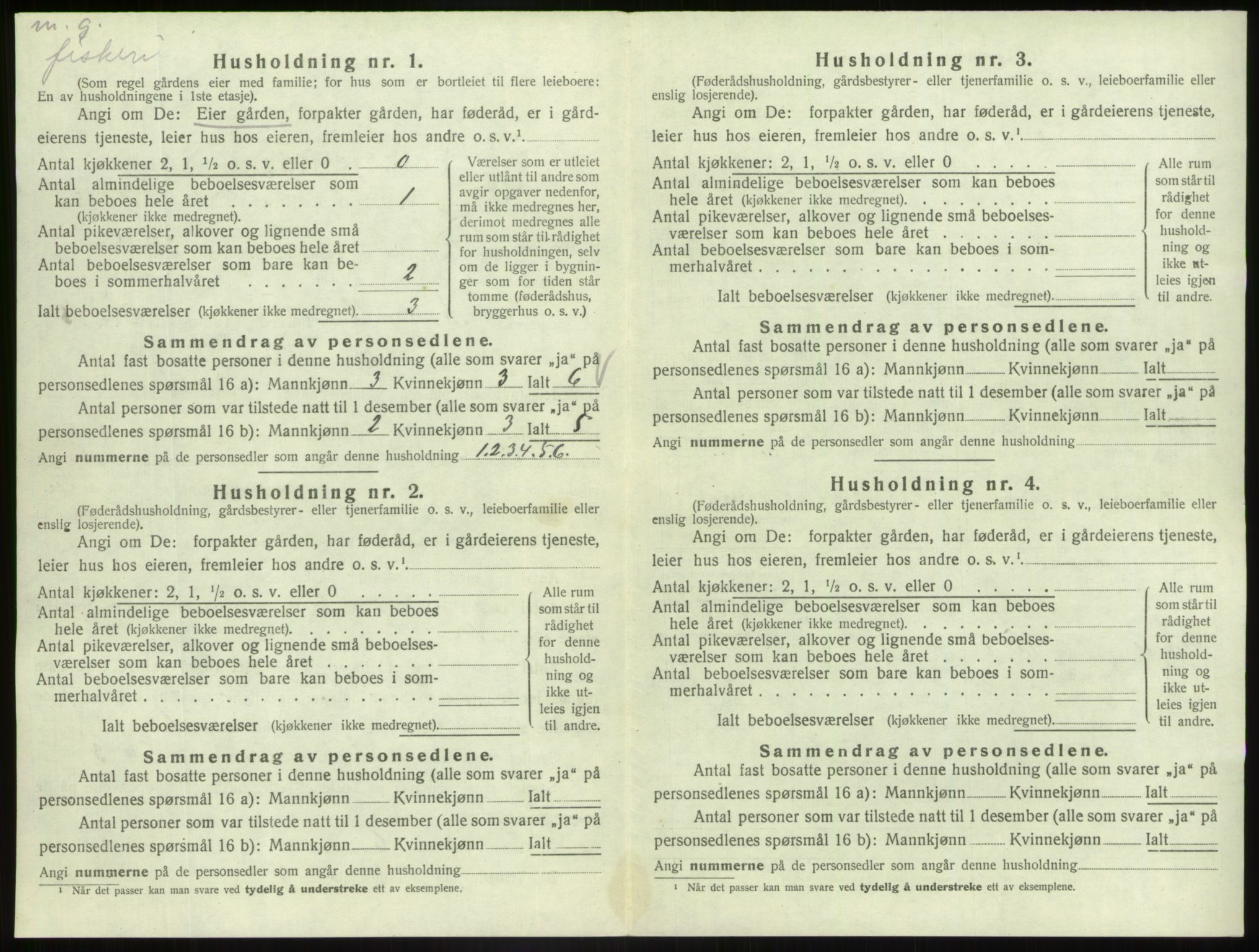 SAB, 1920 census for Askvoll, 1920, p. 772