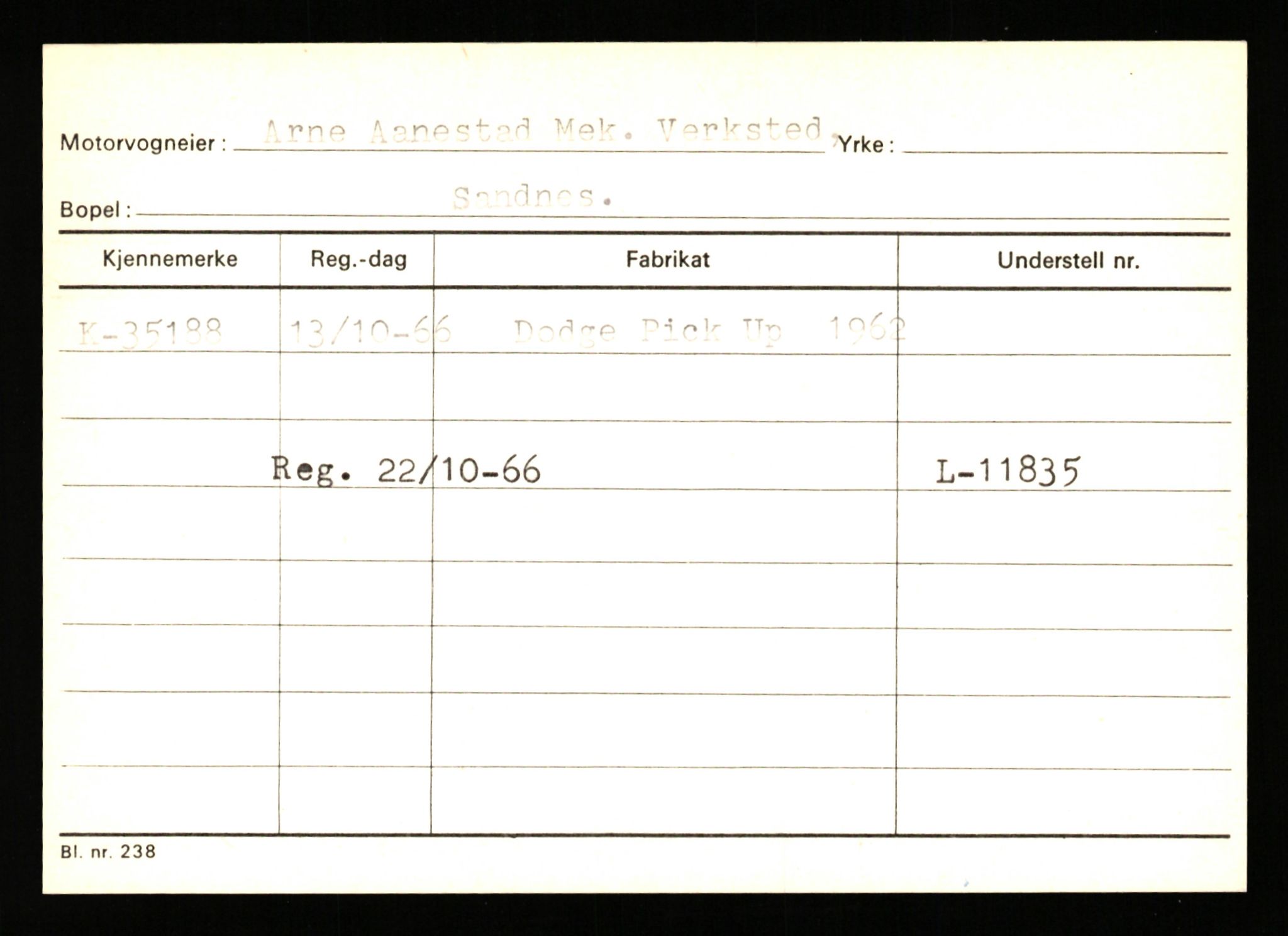 Stavanger trafikkstasjon, AV/SAST-A-101942/0/G/L0006: Registreringsnummer: 34250 - 49007, 1930-1971, p. 293