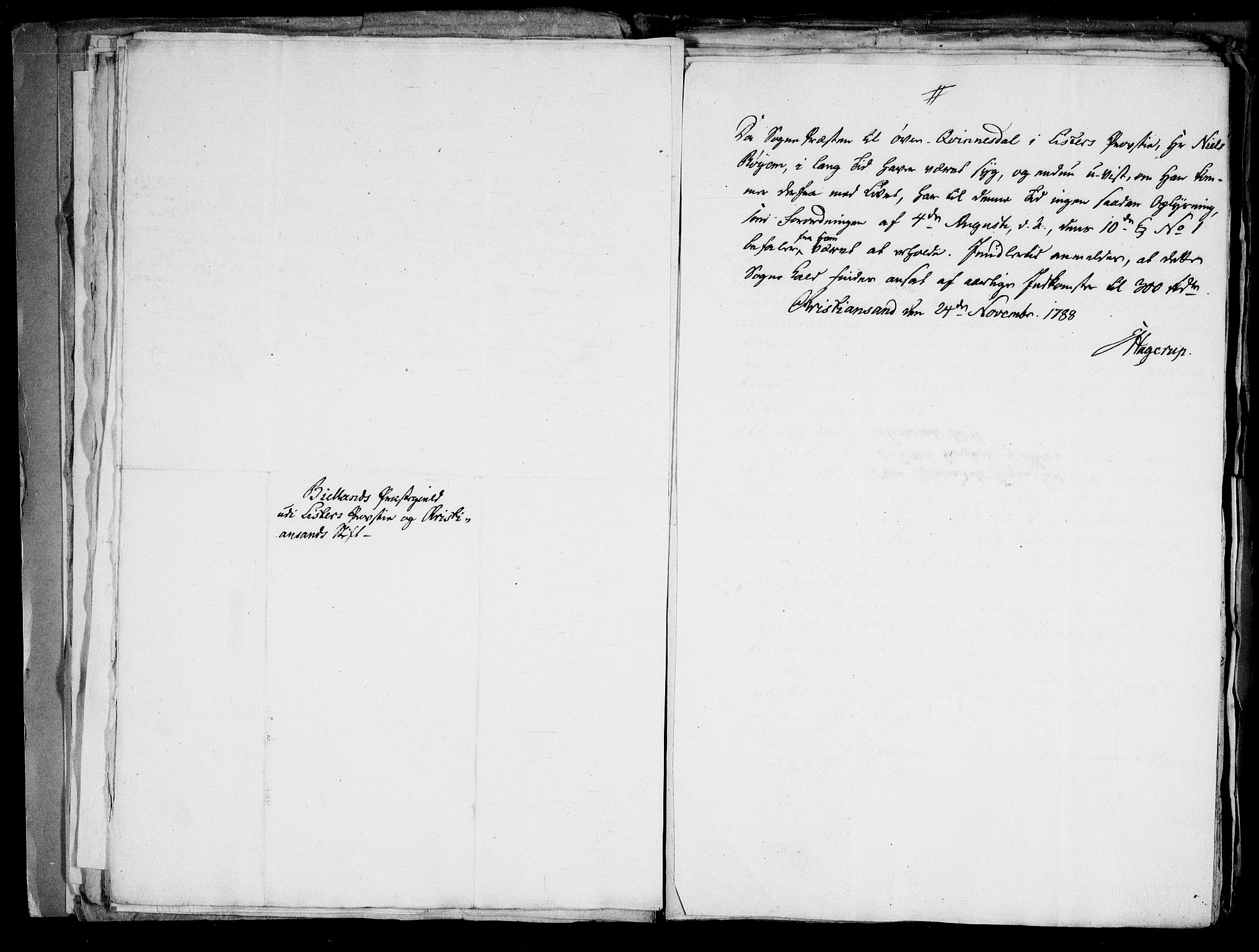 Danske Kanselli, Skapsaker, AV/RA-EA-4061/F/L0119: Skap 16, pakke 50-51, 1788-1801, p. 29