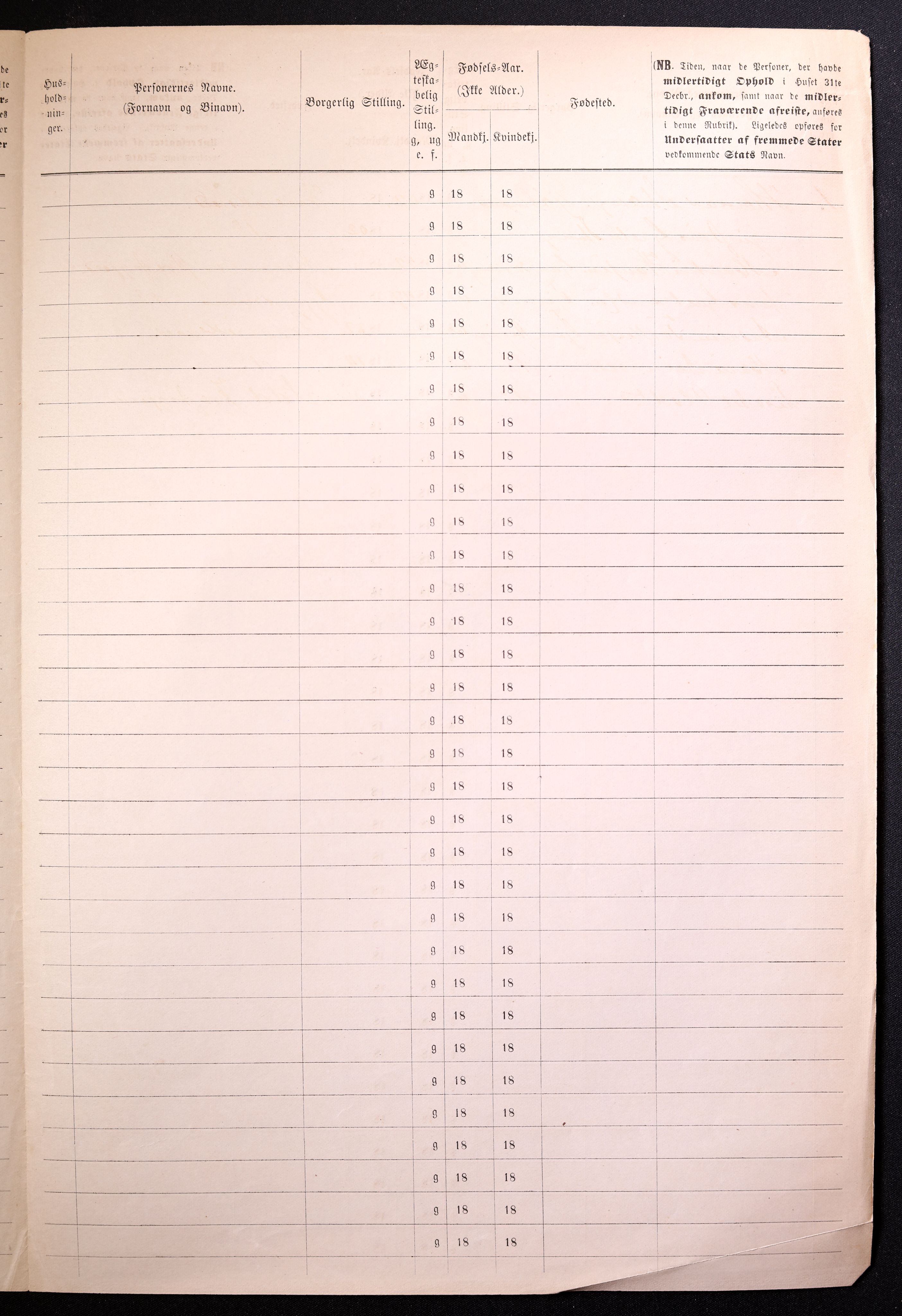RA, 1870 census for 0101 Fredrikshald, 1870, p. 953