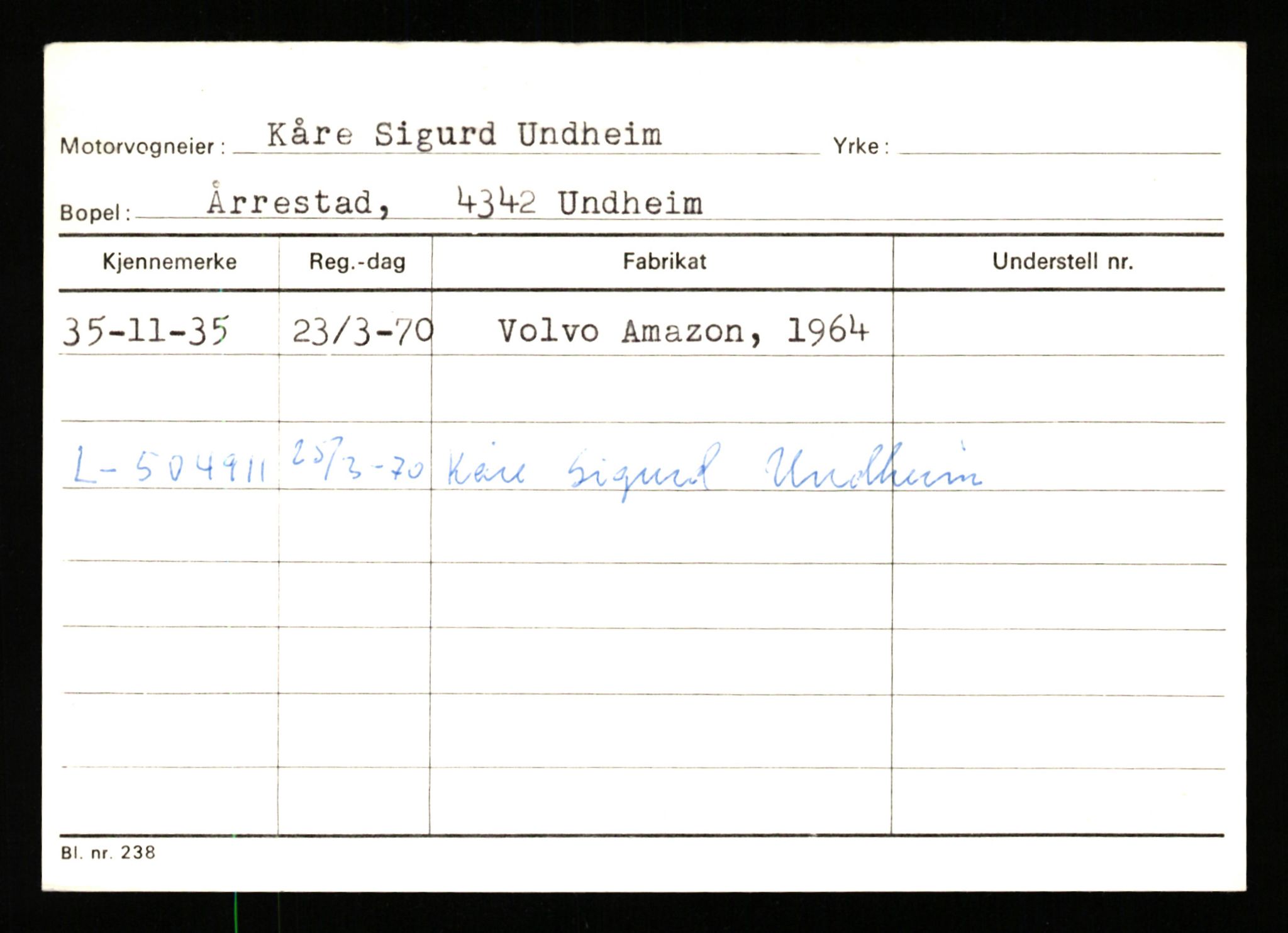 Stavanger trafikkstasjon, SAST/A-101942/0/G/L0011: Registreringsnummer: 240000 - 363477, 1930-1971, p. 3013