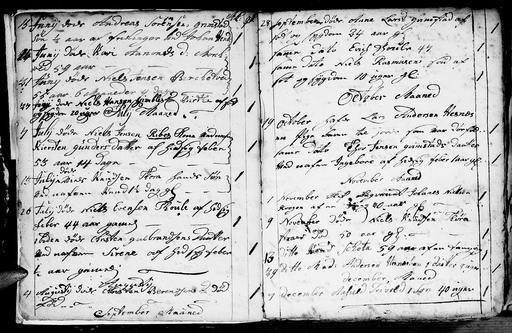 Fjære sokneprestkontor, AV/SAK-1111-0011/F/Fb/L0004: Parish register (copy) no. B 4, 1766-1785, p. 3