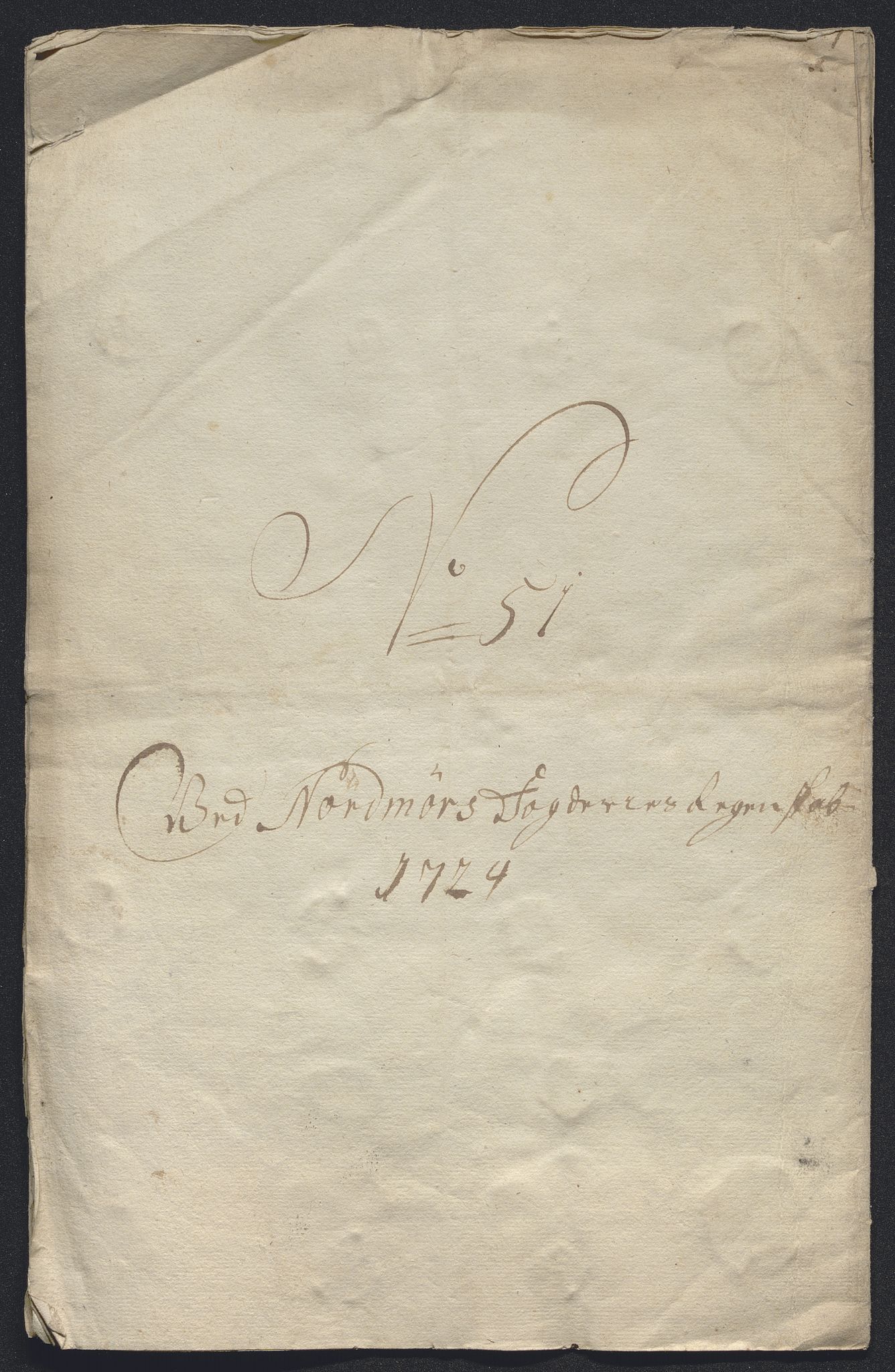 Rentekammeret inntil 1814, Reviderte regnskaper, Fogderegnskap, RA/EA-4092/R56/L3757: Fogderegnskap Nordmøre, 1724, p. 314