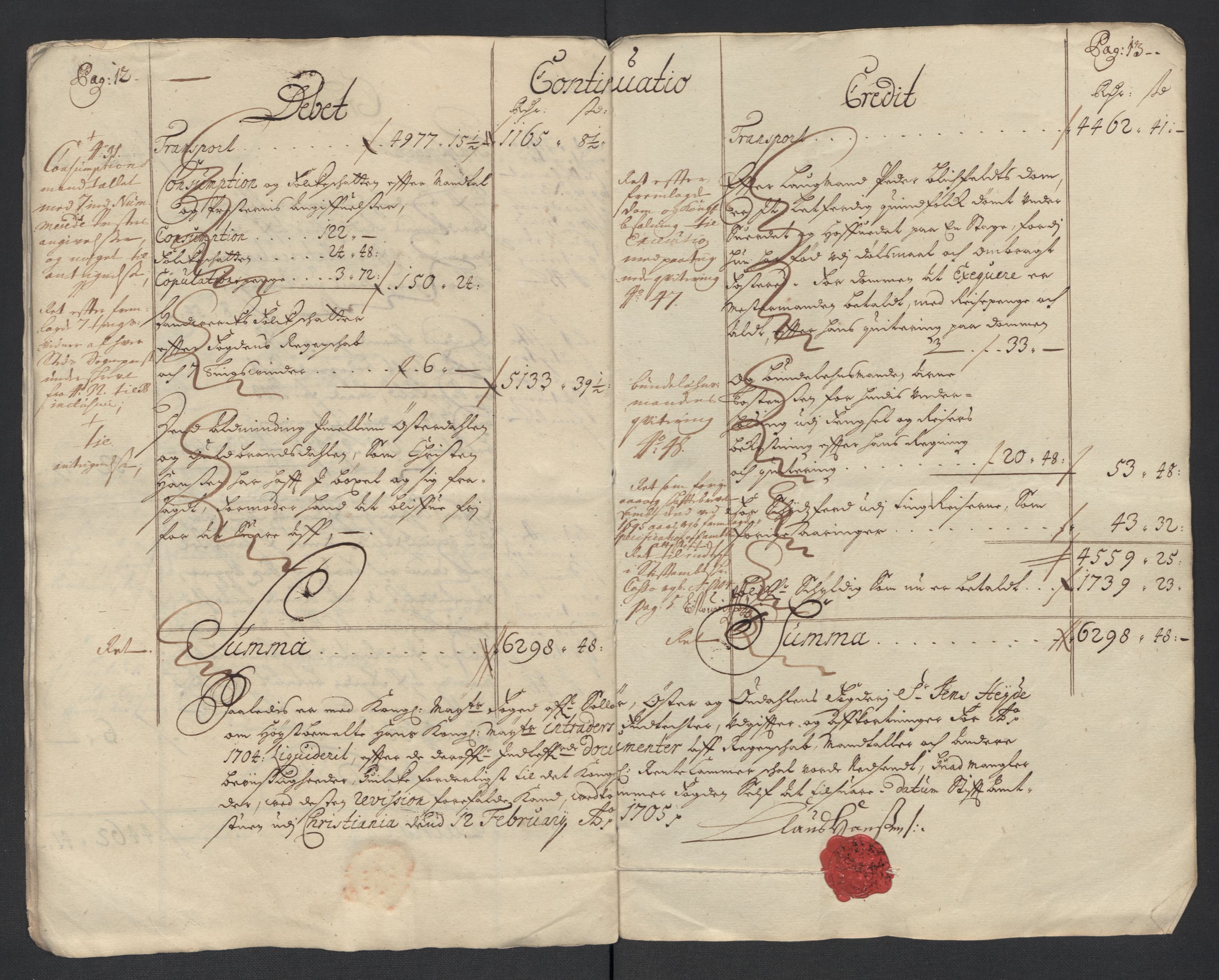 Rentekammeret inntil 1814, Reviderte regnskaper, Fogderegnskap, AV/RA-EA-4092/R13/L0842: Fogderegnskap Solør, Odal og Østerdal, 1704, p. 18