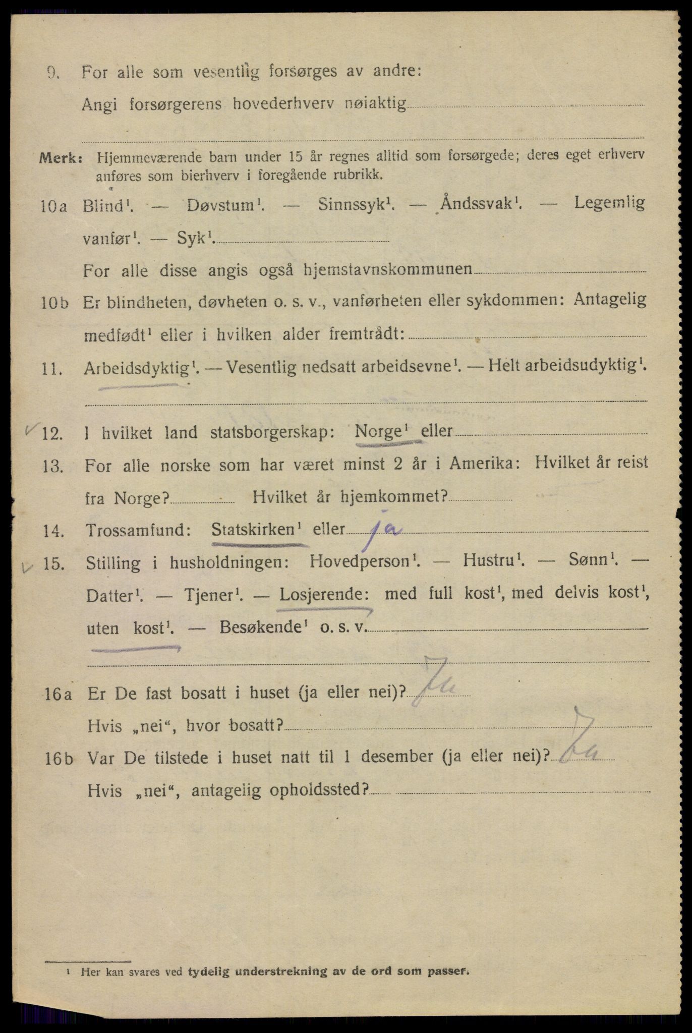 SAO, 1920 census for Kristiania, 1920, p. 157392