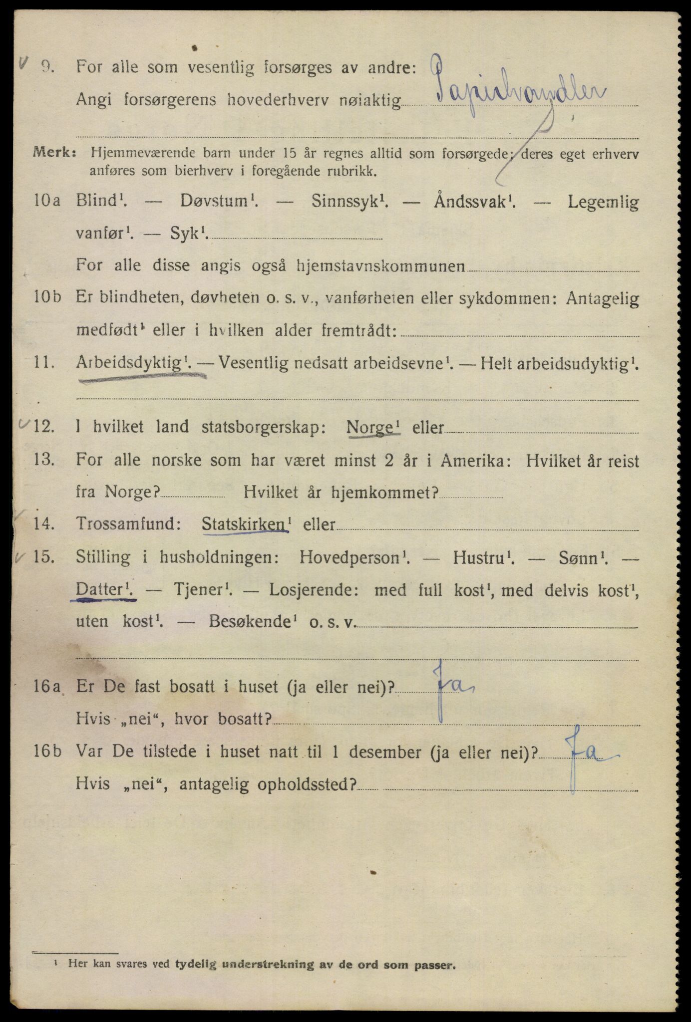 SAO, 1920 census for Kristiania, 1920, p. 247344