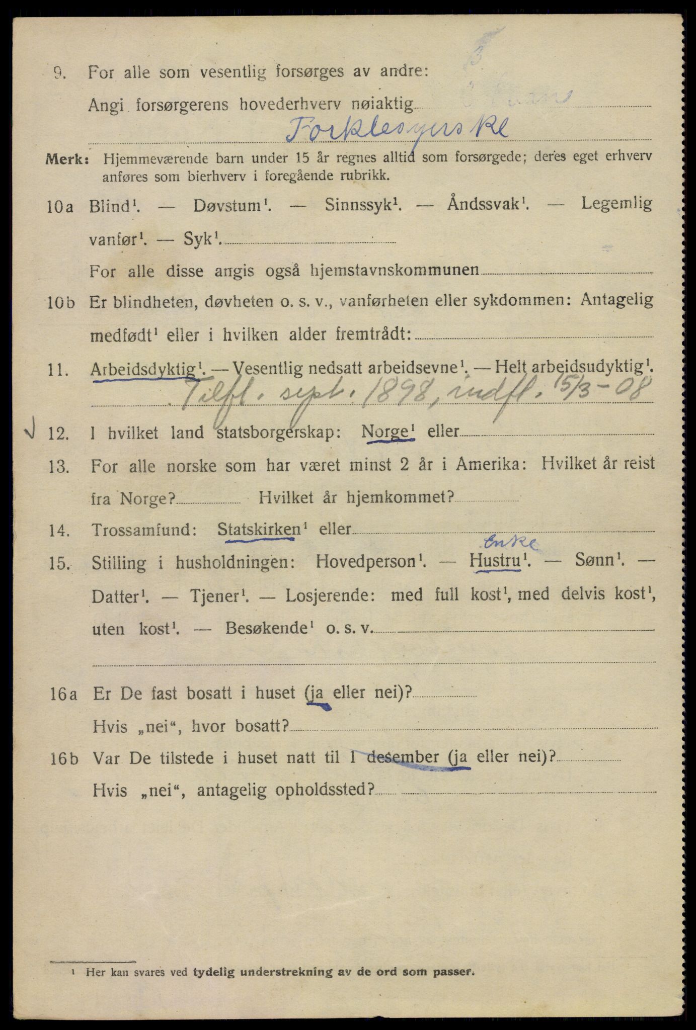 SAO, 1920 census for Kristiania, 1920, p. 473252