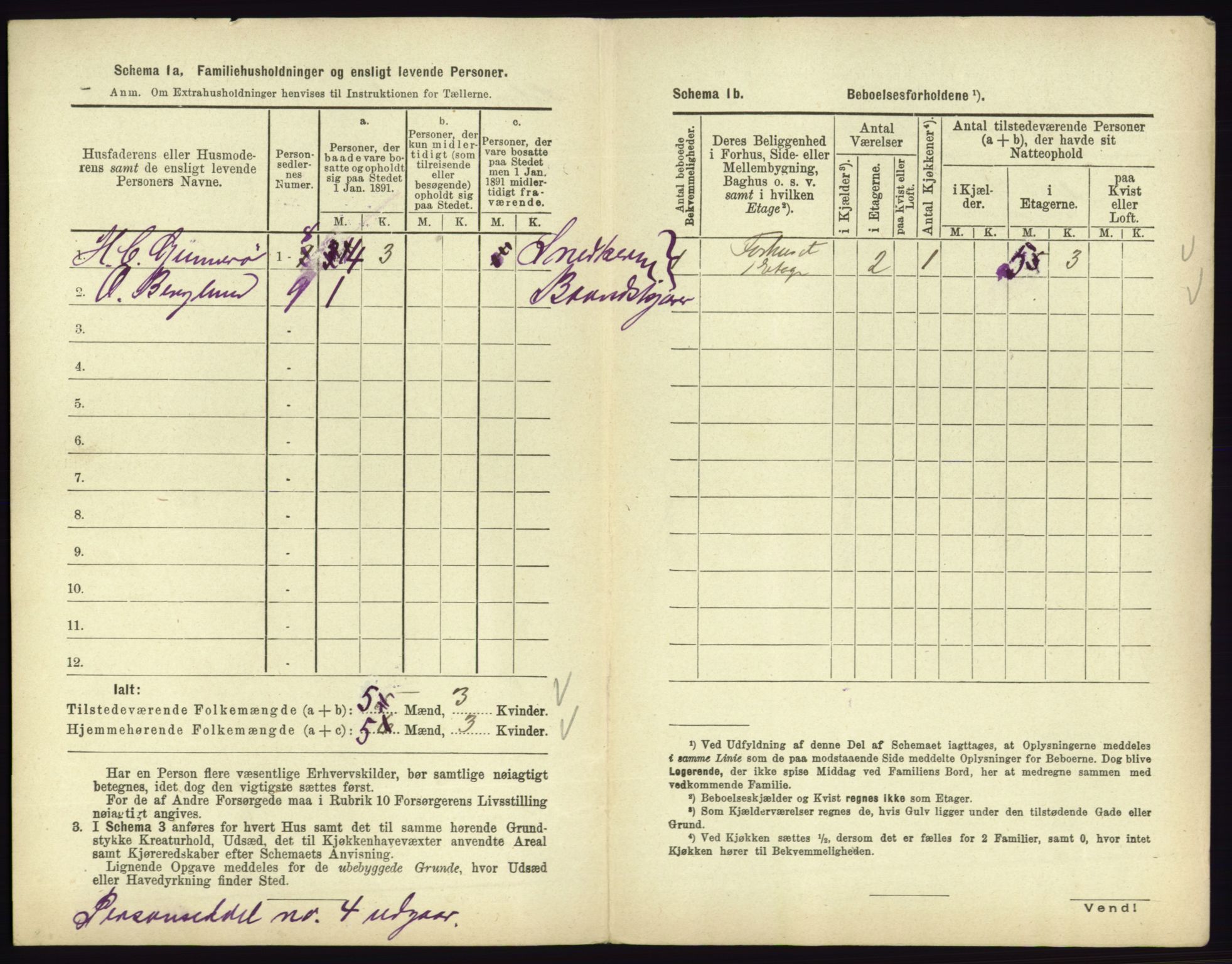 RA, 1891 census for 0702 Holmestrand, 1891, p. 477