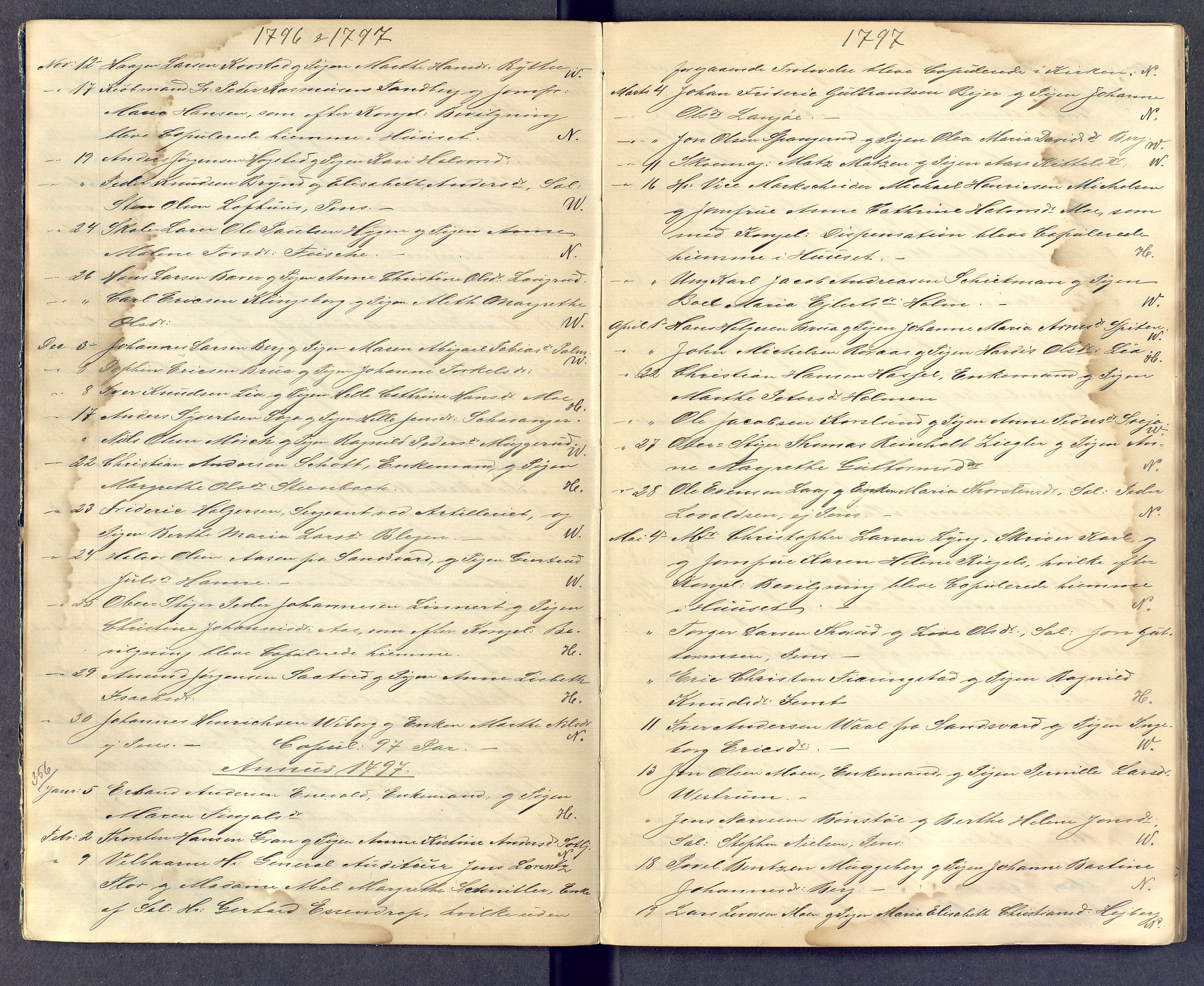 Kongsberg kirkebøker, AV/SAKO-A-22/G/Ga/L0000c: Parish register (copy) no. 0c, 1795-1816