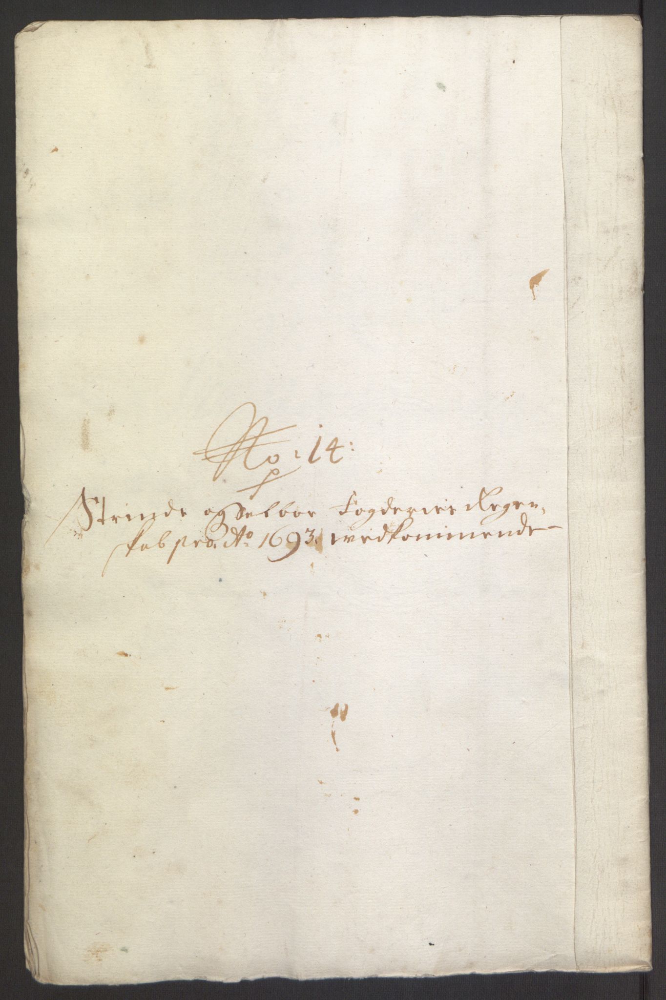 Rentekammeret inntil 1814, Reviderte regnskaper, Fogderegnskap, AV/RA-EA-4092/R61/L4104: Fogderegnskap Strinda og Selbu, 1693-1694, p. 182