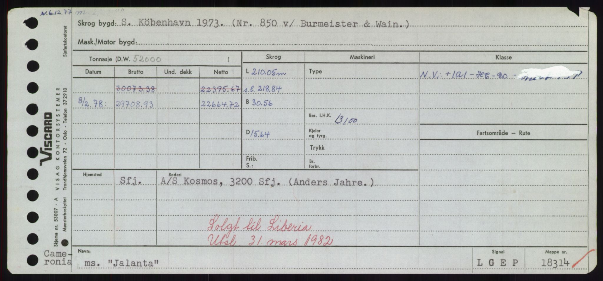 Sjøfartsdirektoratet med forløpere, Skipsmålingen, RA/S-1627/H/Hd/L0019: Fartøy, J, p. 59