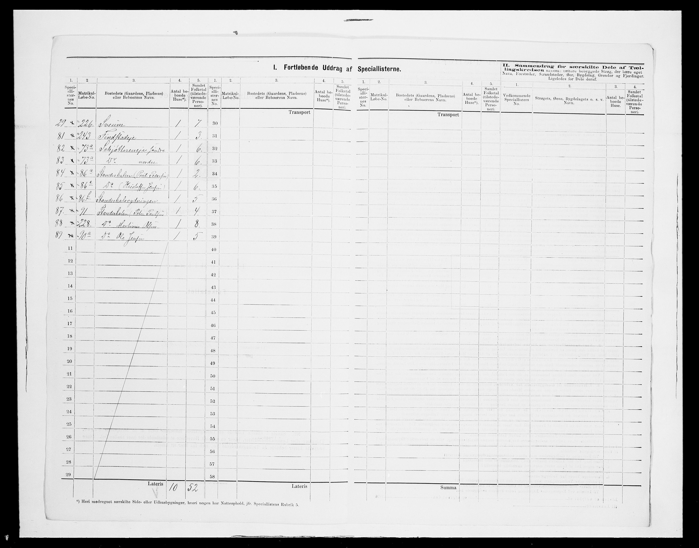 SAH, 1875 census for 0416P Romedal, 1875, p. 52