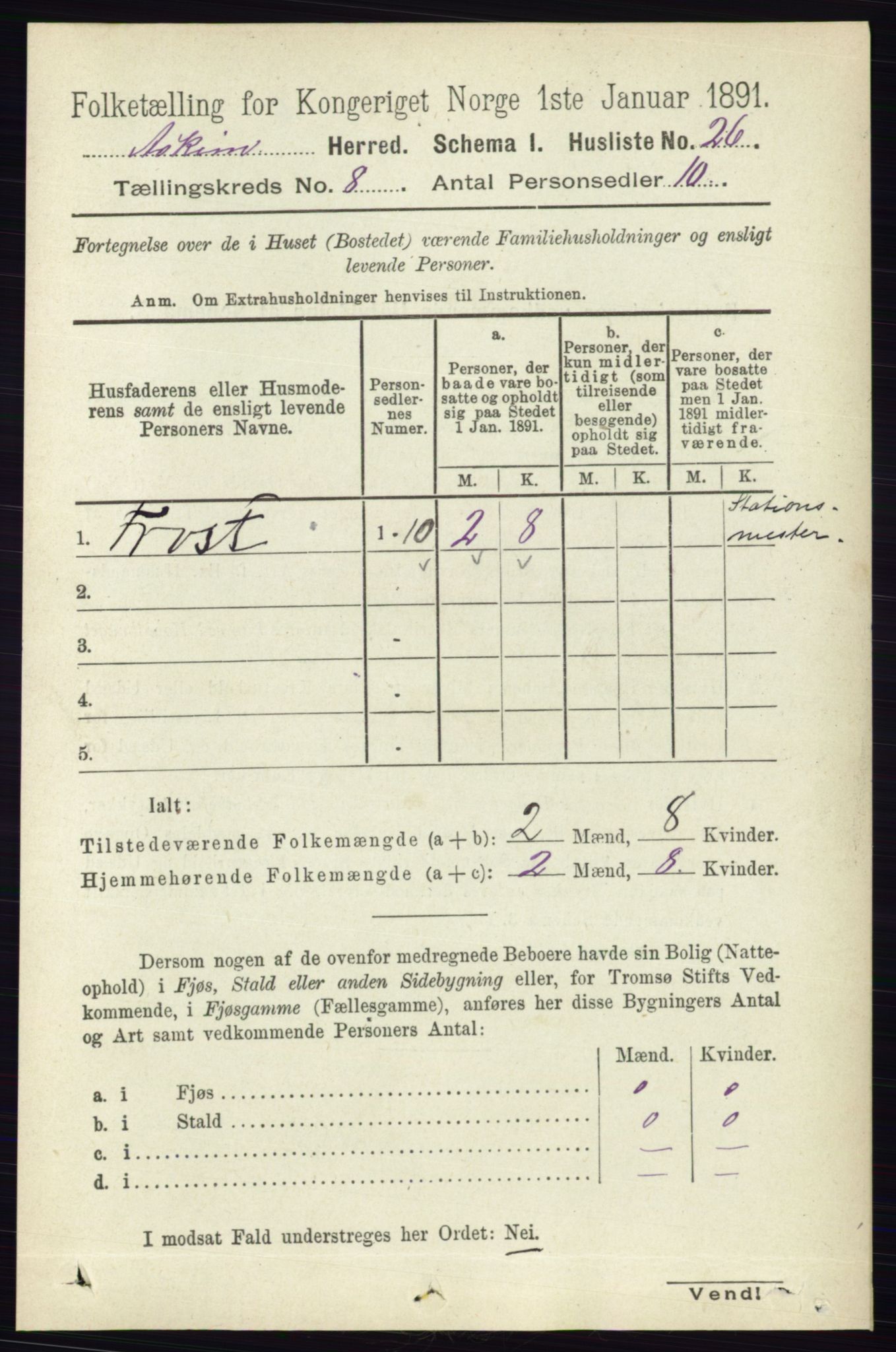 RA, 1891 census for 0124 Askim, 1891, p. 1241