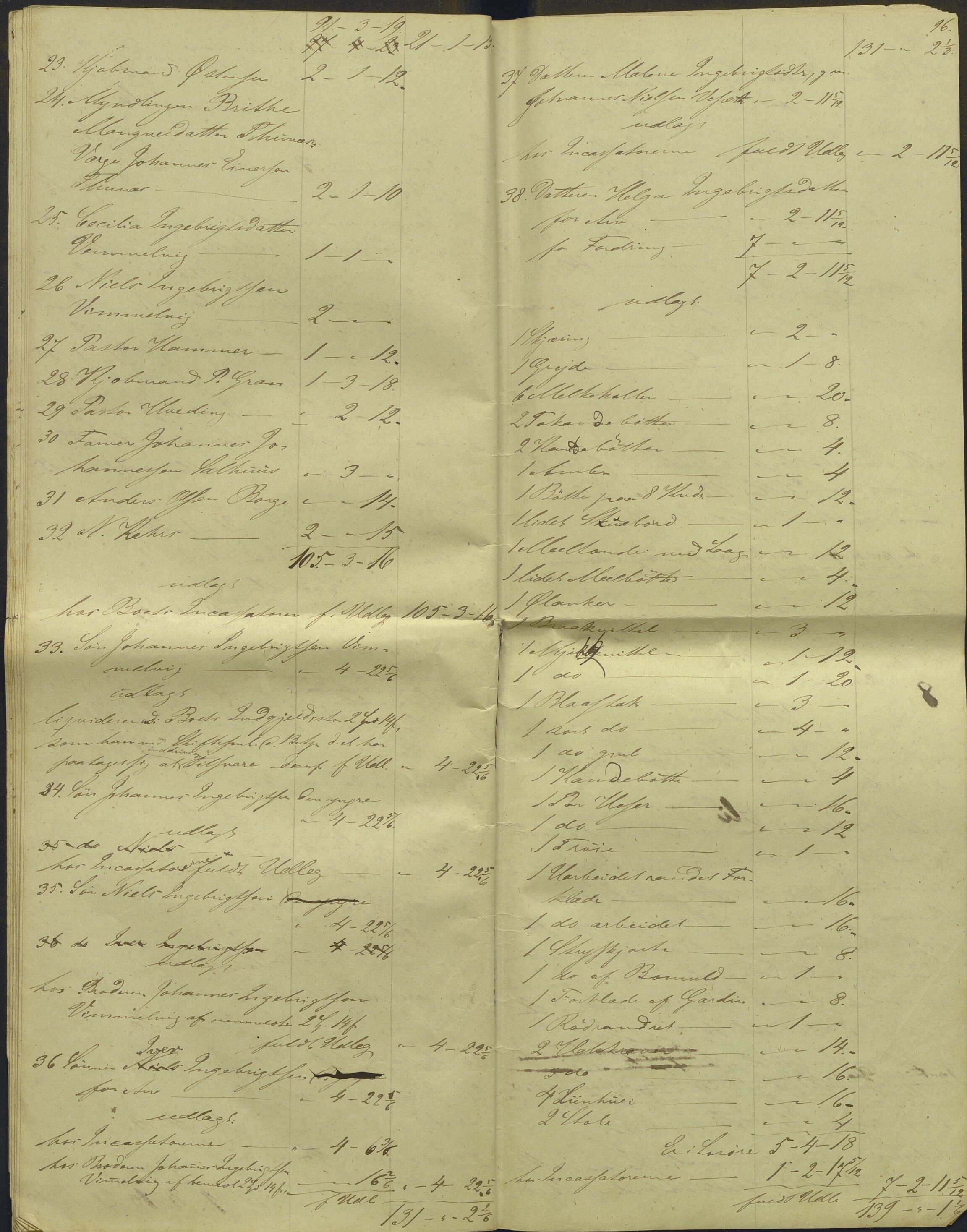 Nordhordland sorenskrivar, AV/SAB-A-2901/1/H/Hd/Hdb/L0001: Konsept til utlodningar, 1850-1852, p. 111