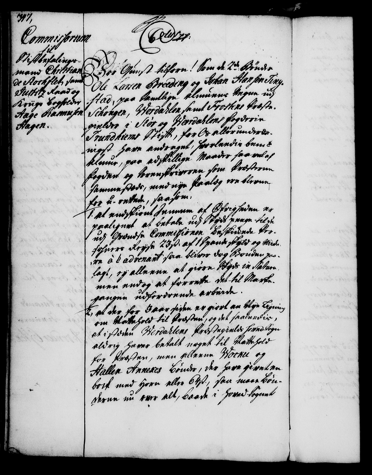 Rentekammeret, Kammerkanselliet, RA/EA-3111/G/Gg/Gga/L0005: Norsk ekspedisjonsprotokoll med register (merket RK 53.5), 1741-1749, p. 347
