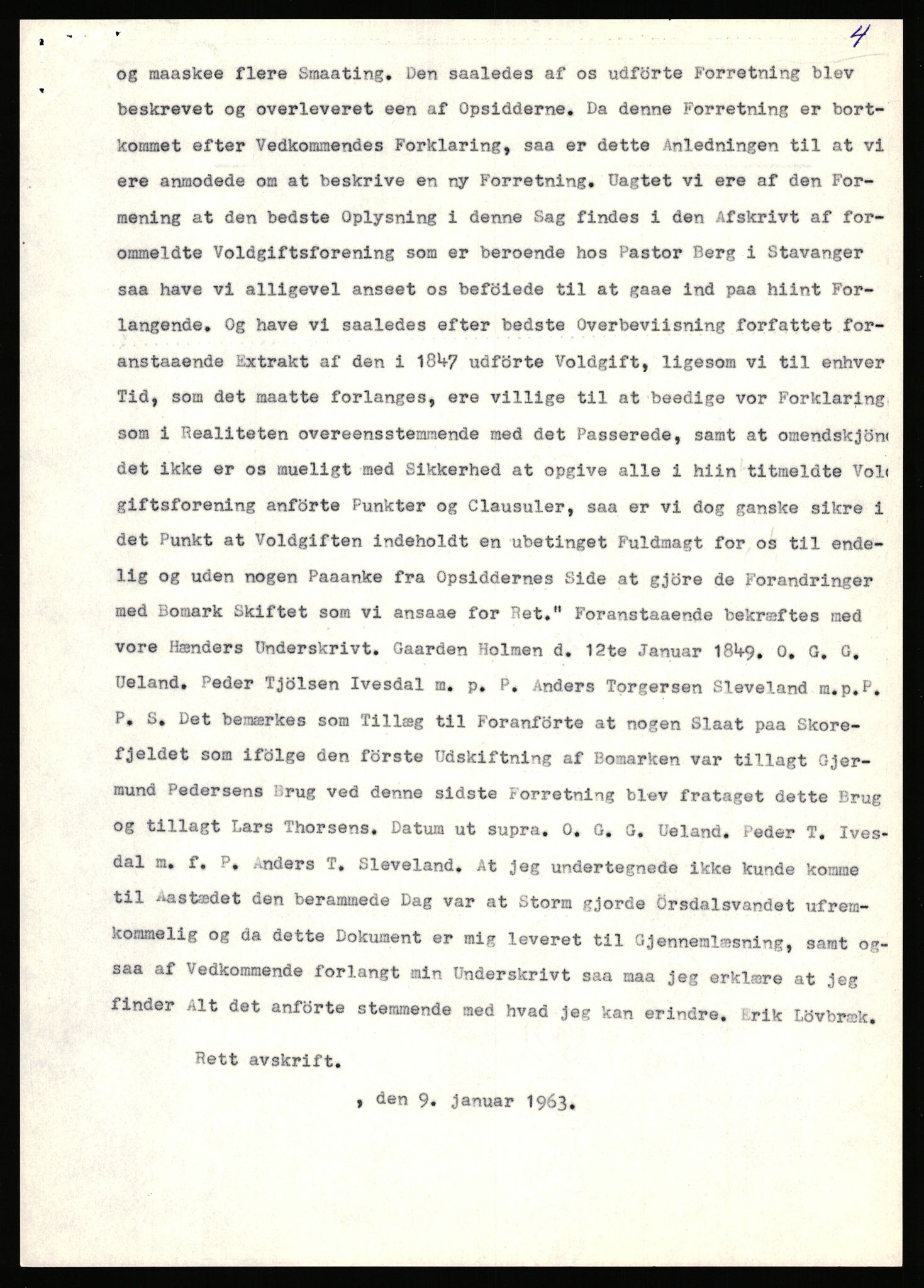 Statsarkivet i Stavanger, AV/SAST-A-101971/03/Y/Yj/L0038: Avskrifter sortert etter gårdsnavn: Hodne - Holte, 1750-1930, p. 507