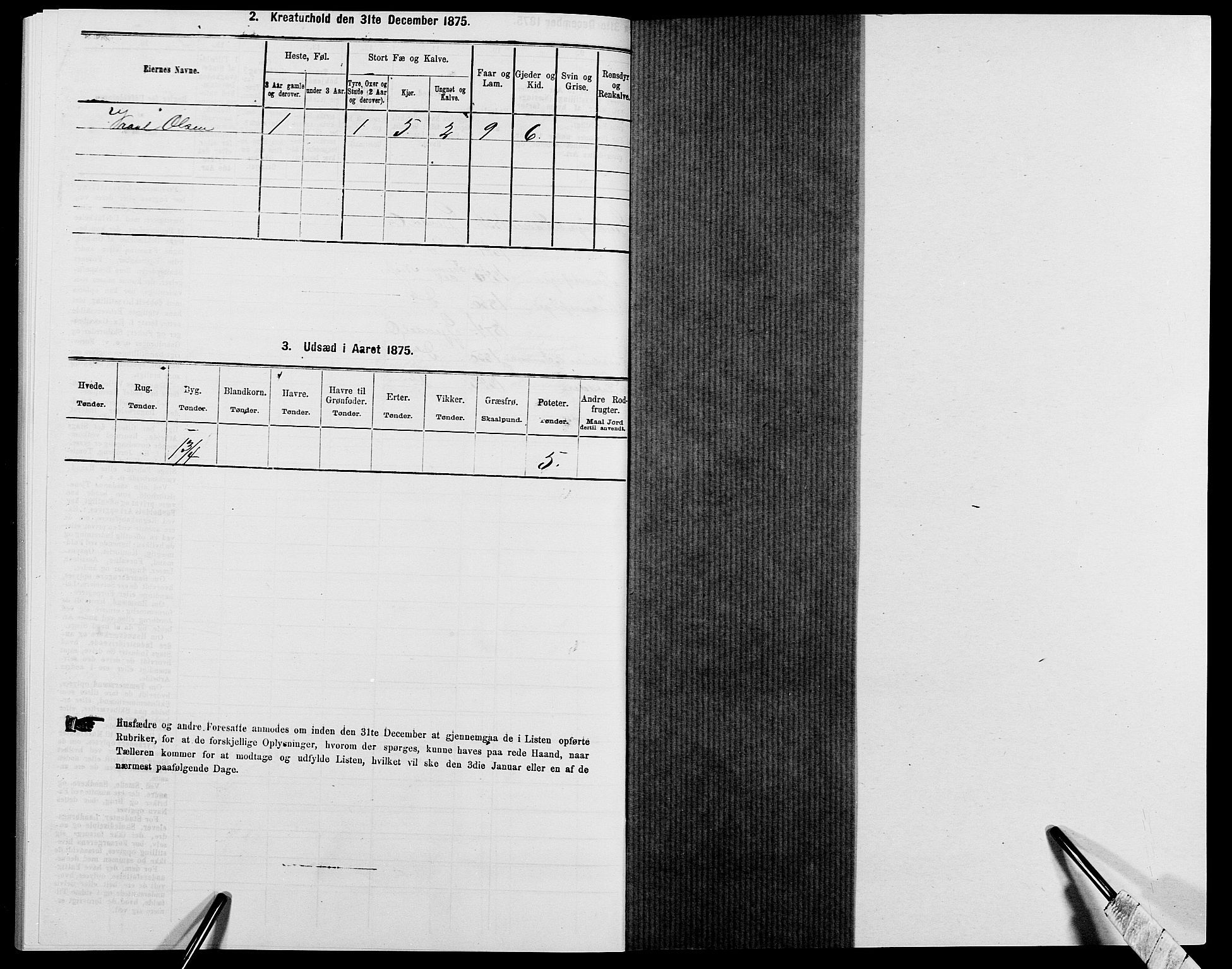 SAK, 1875 census for 0929P Åmli, 1875, p. 114