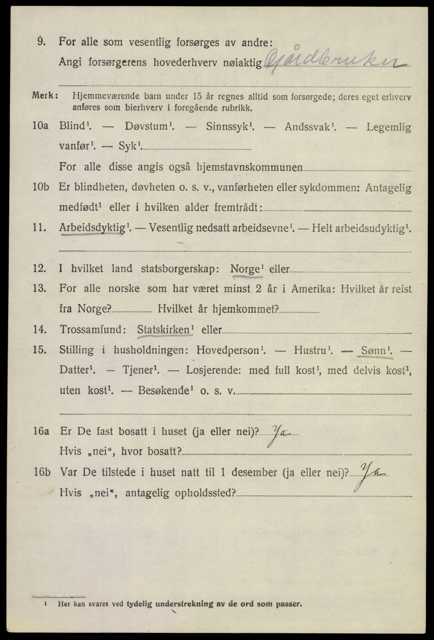 SAKO, 1920 census for Røyken, 1920, p. 3603