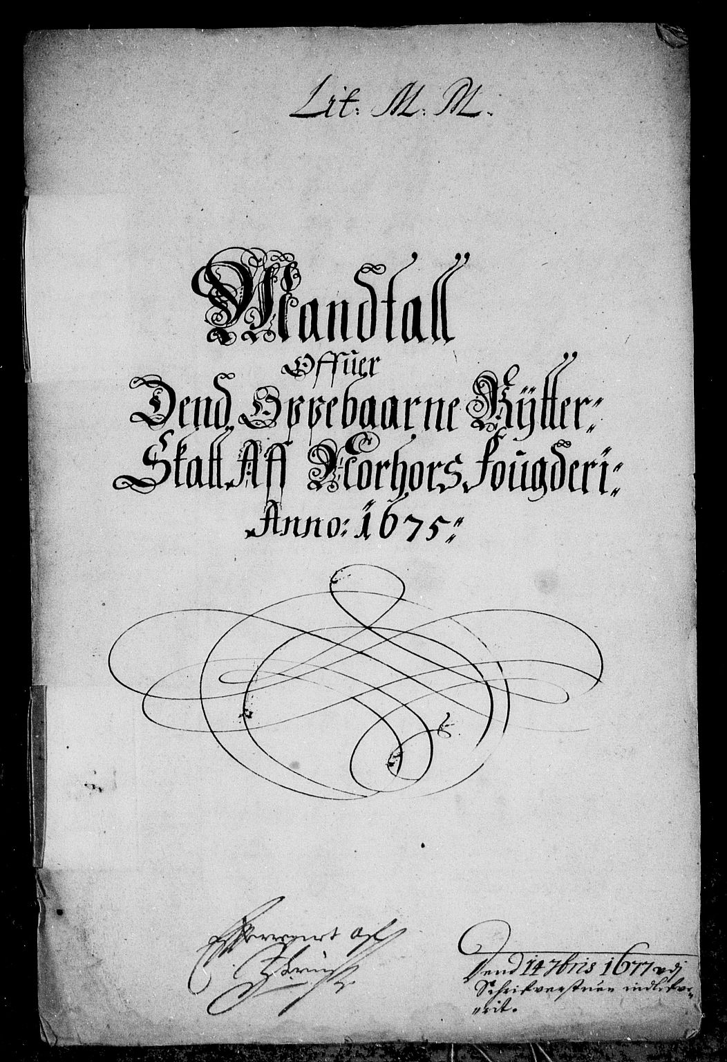 Rentekammeret inntil 1814, Reviderte regnskaper, Stiftamtstueregnskaper, Bergen stiftamt, RA/EA-6043/R/Rc/L0041: Bergen stiftamt, 1672-1677