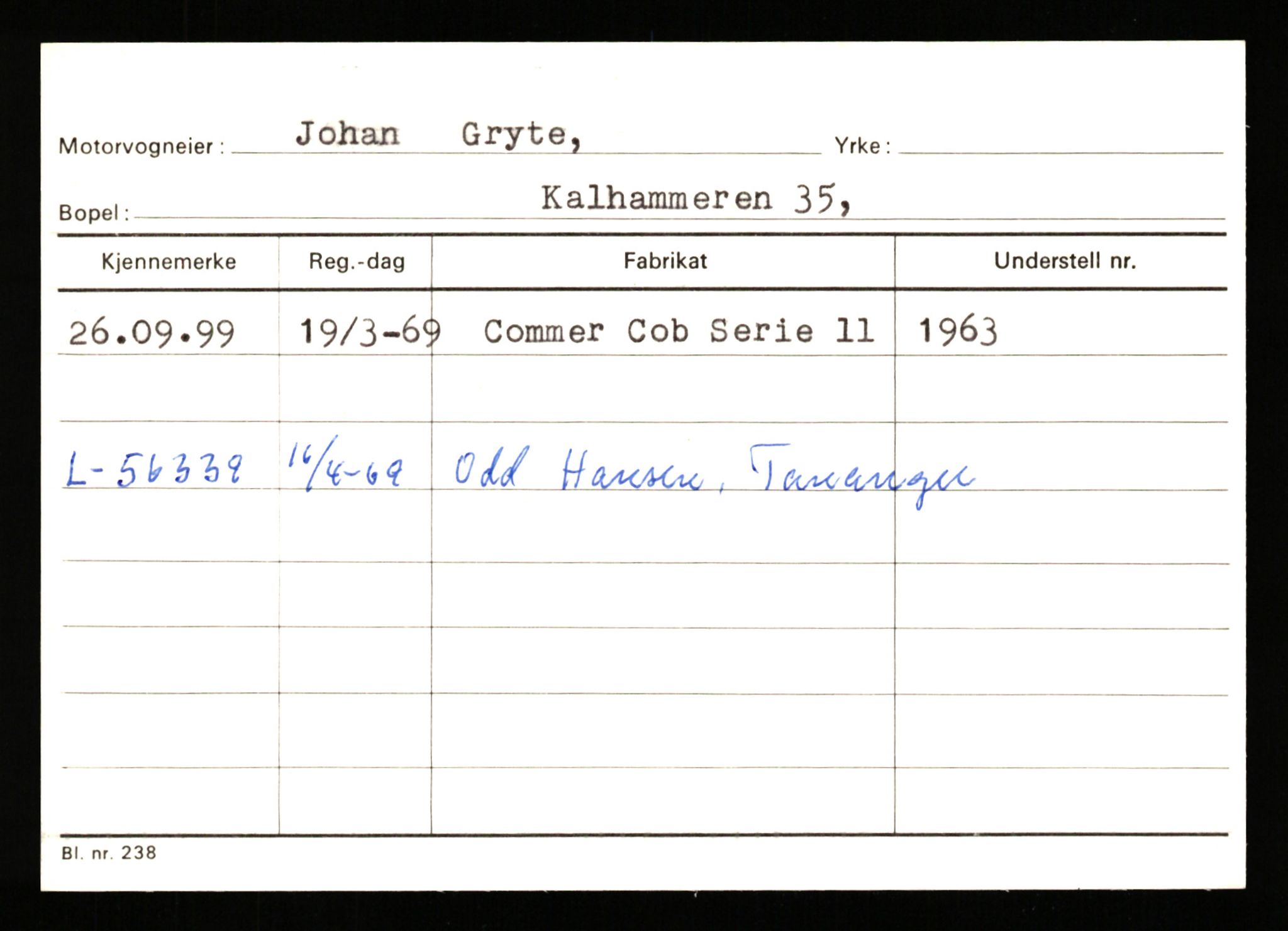 Stavanger trafikkstasjon, AV/SAST-A-101942/0/G/L0011: Registreringsnummer: 240000 - 363477, 1930-1971, p. 707