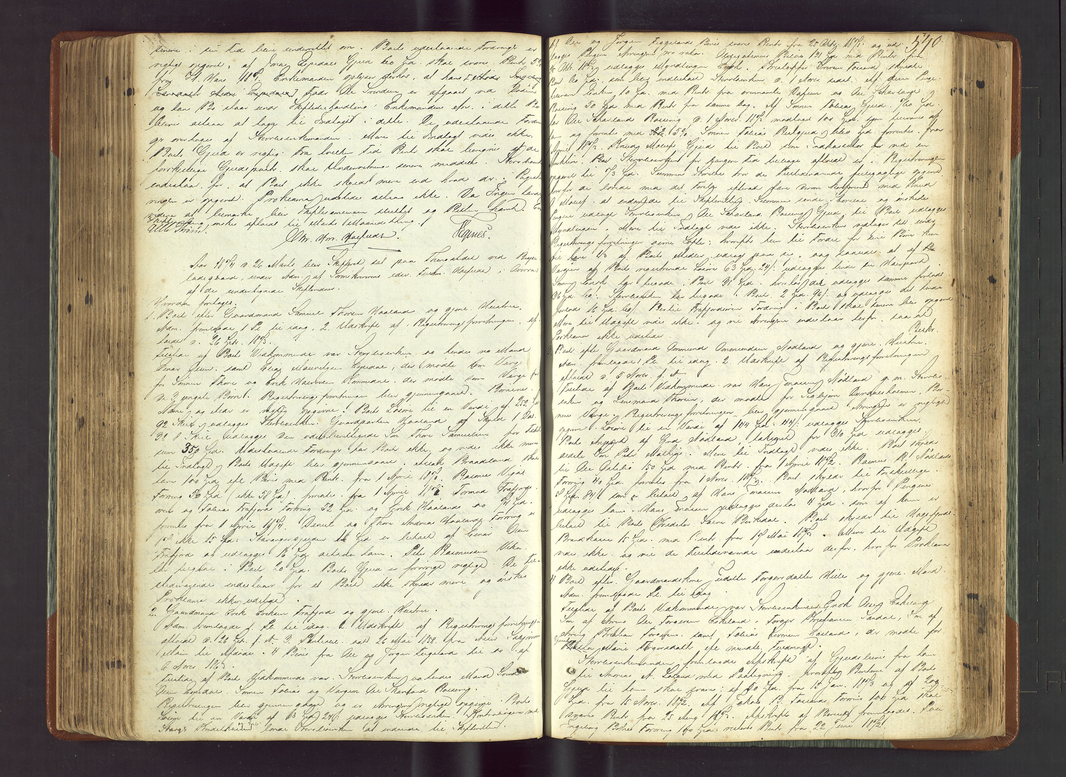 Ryfylke tingrett, AV/SAST-A-100055/001/IV/IVF/L0012b: Skifteforhandlingsprotokoll D1 Høle og Rennesøy, 1847-1880, p. 540