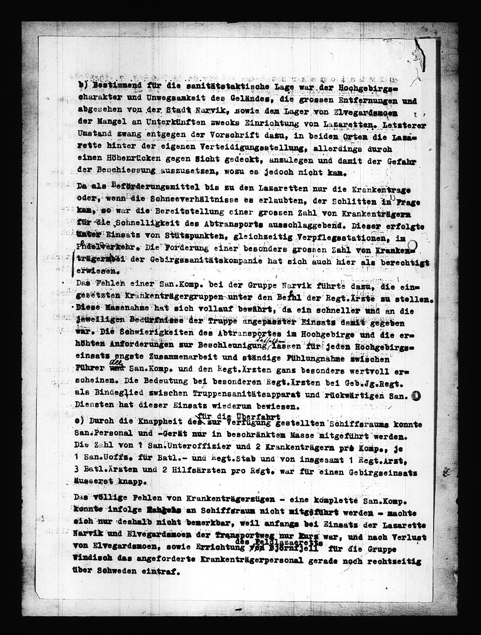 Documents Section, AV/RA-RAFA-2200/V/L0086: Amerikansk mikrofilm "Captured German Documents".
Box No. 725.  FKA jnr. 601/1954., 1940, p. 287