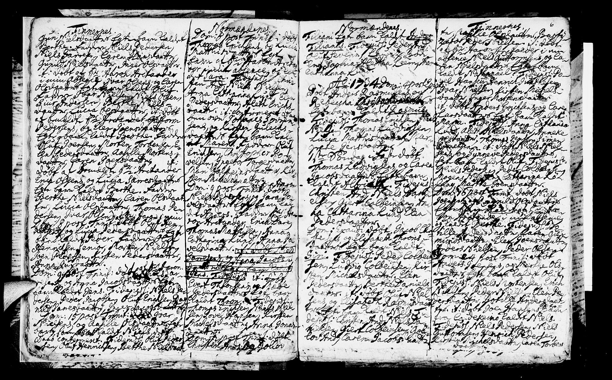 Talvik sokneprestkontor, SATØ/S-1337/H/Ha/L0002kirke: Parish register (official) no. 2, 1729-1735, p. 6