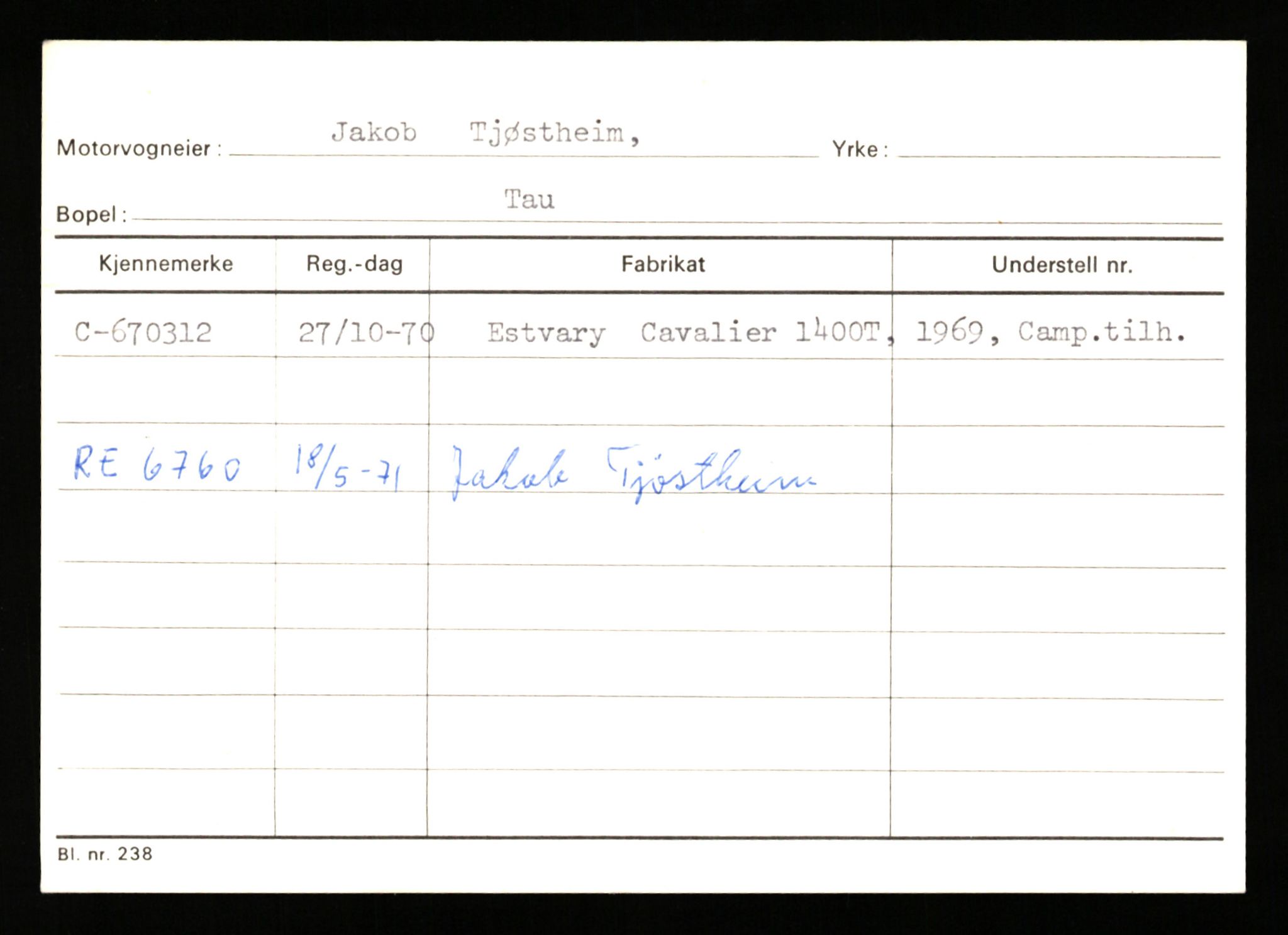 Stavanger trafikkstasjon, AV/SAST-A-101942/0/G/L0012: Registreringsnummer: 363571 - 800000, 1930-1971, p. 2166