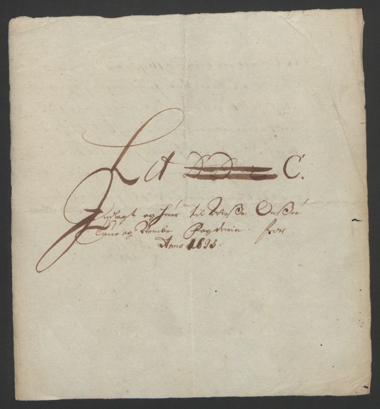 Rentekammeret inntil 1814, Reviderte regnskaper, Fogderegnskap, AV/RA-EA-4092/R04/L0122: Fogderegnskap Moss, Onsøy, Tune, Veme og Åbygge, 1695, p. 270