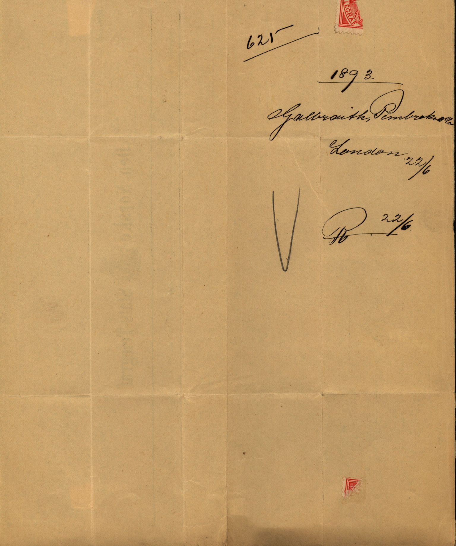 Pa 63 - Østlandske skibsassuranceforening, VEMU/A-1079/G/Ga/L0030/0001: Havaridokumenter / Leif, Korsvei, Margret, Mangerton, Mathilde, Island, Andover, 1893, p. 100