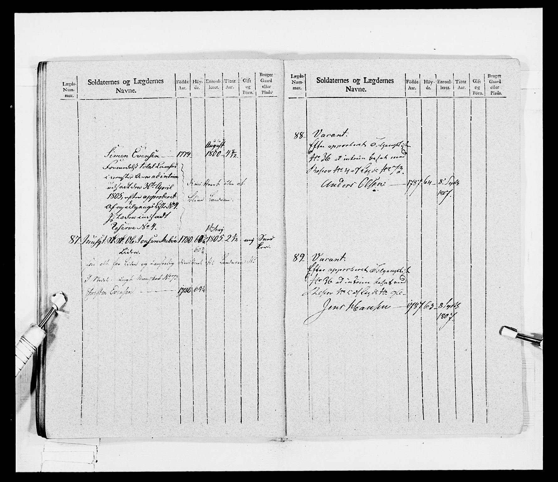 Generalitets- og kommissariatskollegiet, Det kongelige norske kommissariatskollegium, AV/RA-EA-5420/E/Eh/L0030a: Sønnafjelske gevorbne infanteriregiment, 1807, p. 126