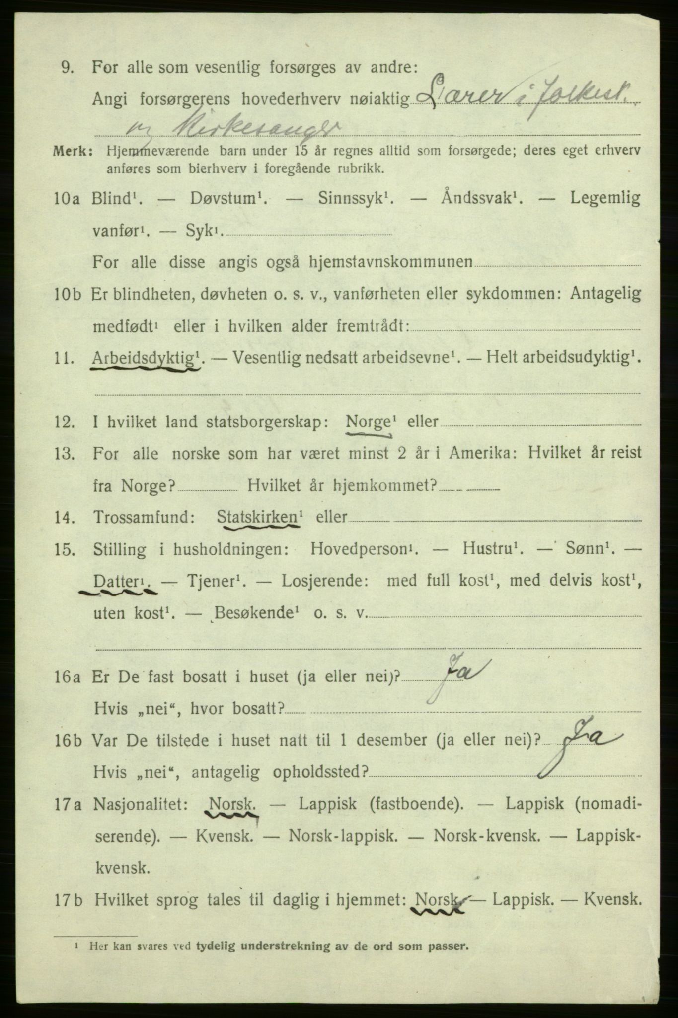 SATØ, 1920 census for Måsøy, 1920, p. 1811