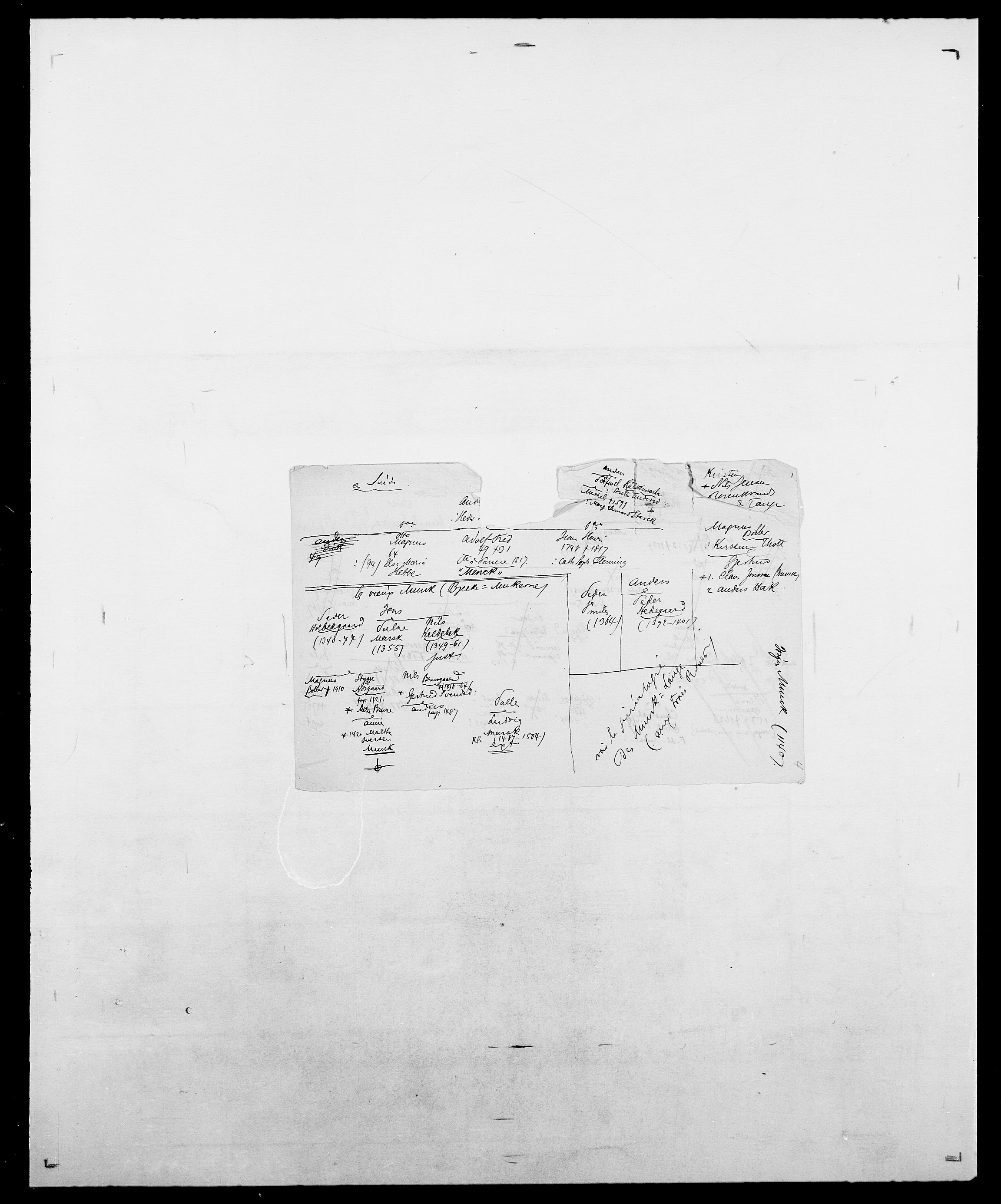 Delgobe, Charles Antoine - samling, AV/SAO-PAO-0038/D/Da/L0027: Morath - v. Møsting, p. 239