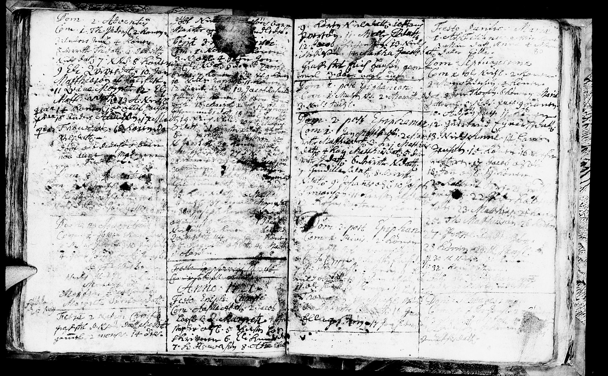 Talvik sokneprestkontor, SATØ/S-1337/H/Ha/L0001kirke: Parish register (official) no. 1, 1705-1729, p. 80