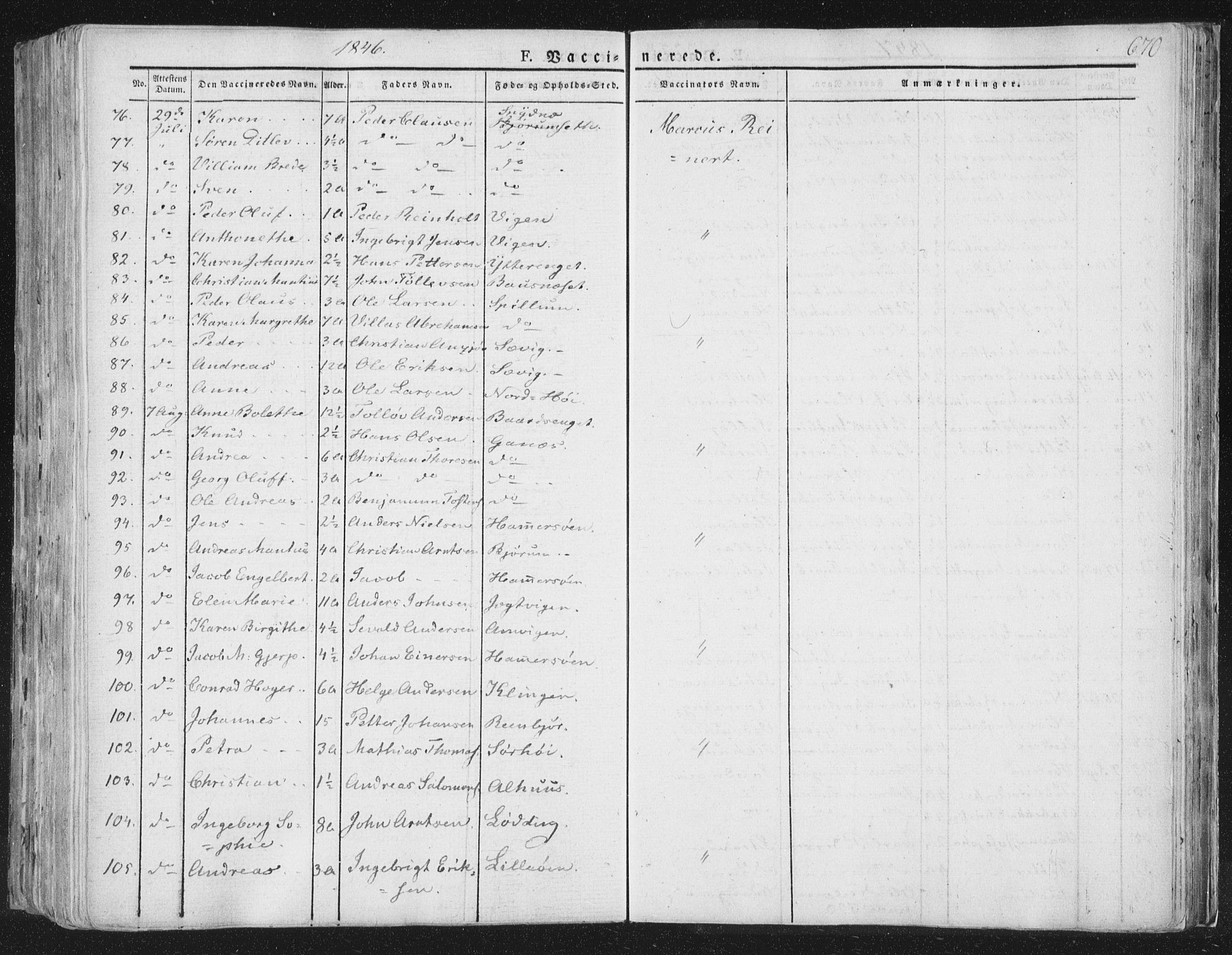 Ministerialprotokoller, klokkerbøker og fødselsregistre - Nord-Trøndelag, AV/SAT-A-1458/764/L0552: Parish register (official) no. 764A07b, 1824-1865, p. 670