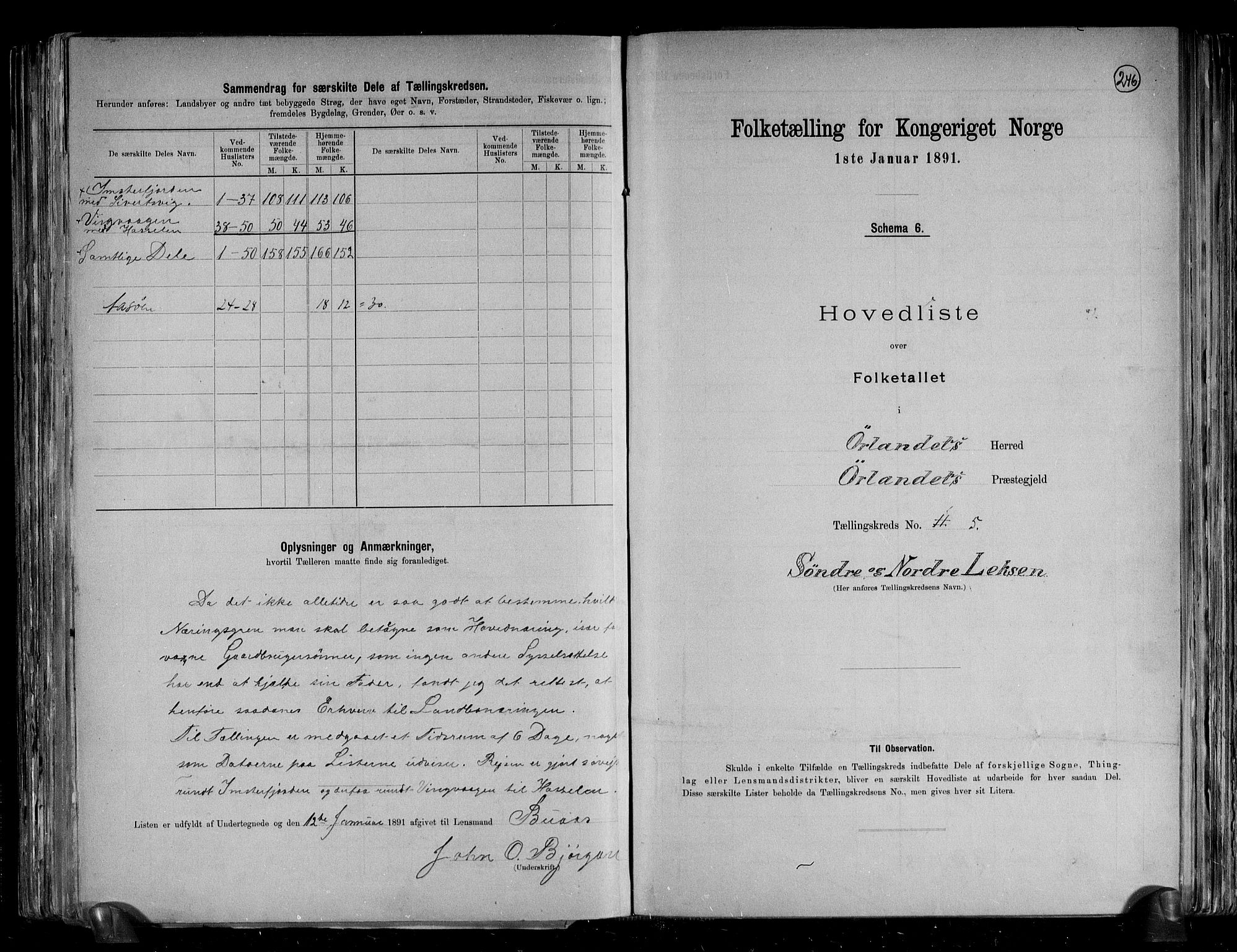 RA, 1891 census for 1621 Ørland, 1891, p. 12