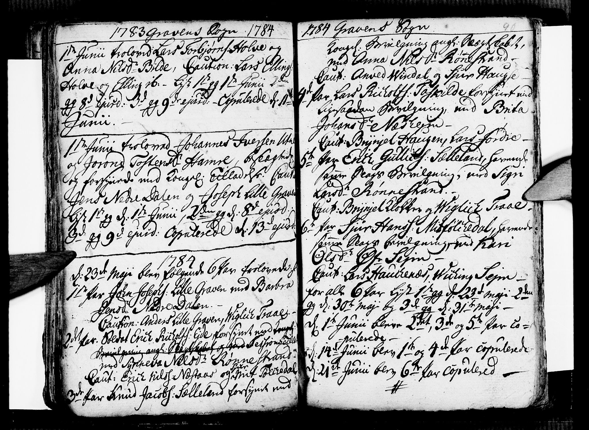 Ulvik sokneprestembete, SAB/A-78801/H/Haa: Parish register (official) no. A 9, 1743-1792, p. 90