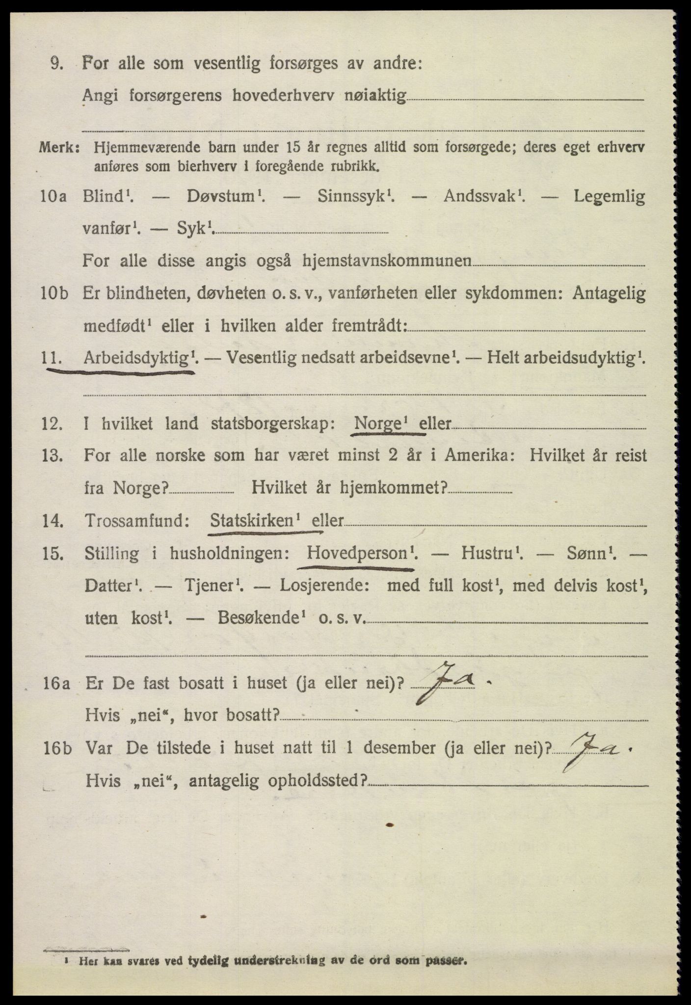 SAH, 1920 census for Ringsaker, 1920, p. 9353