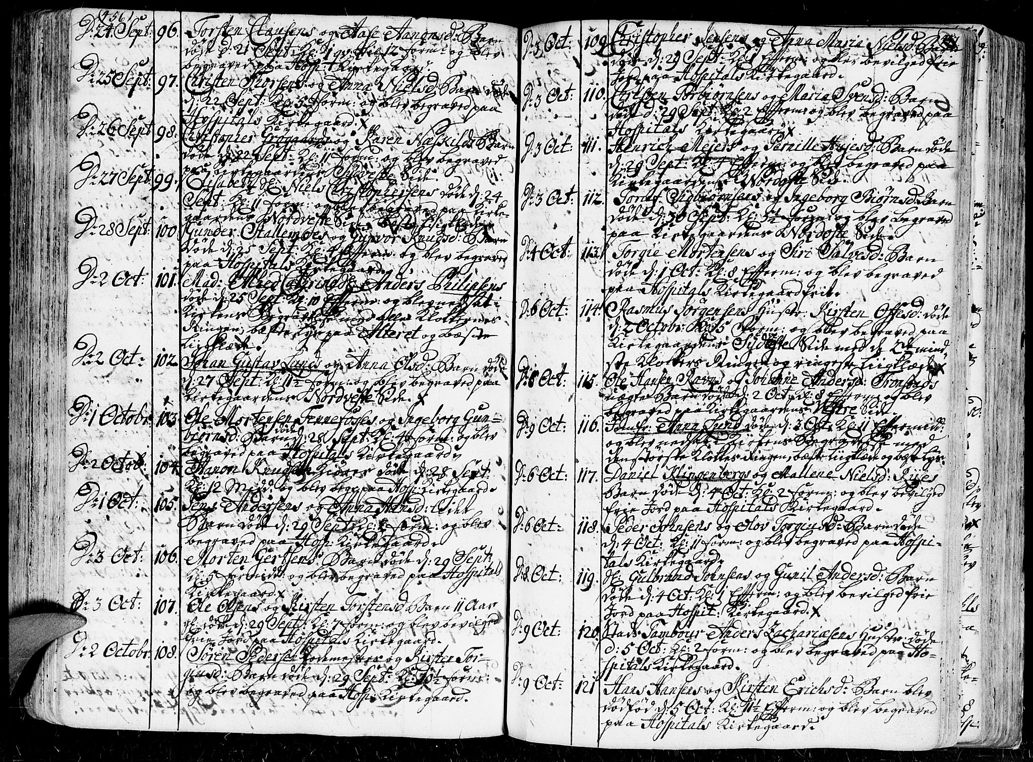 Kristiansand domprosti, AV/SAK-1112-0006/F/Fa/L0001: Parish register (official) no. A 1, 1734-1793, p. 456-457