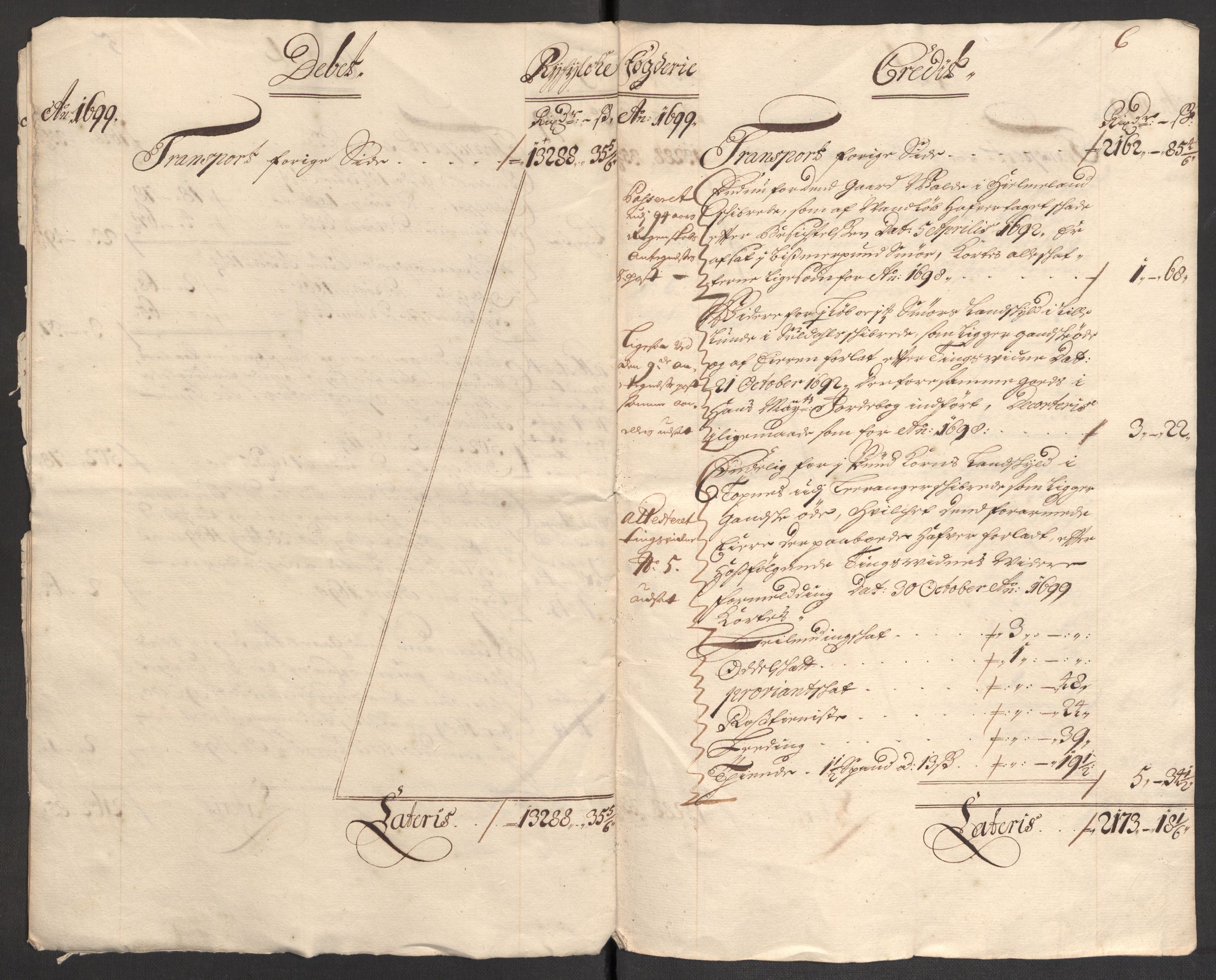 Rentekammeret inntil 1814, Reviderte regnskaper, Fogderegnskap, RA/EA-4092/R47/L2858: Fogderegnskap Ryfylke, 1697-1700, p. 253