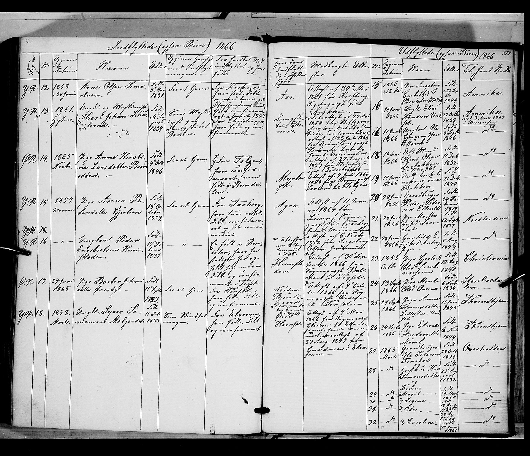 Rendalen prestekontor, AV/SAH-PREST-054/H/Ha/Haa/L0005: Parish register (official) no. 5, 1853-1866, p. 373